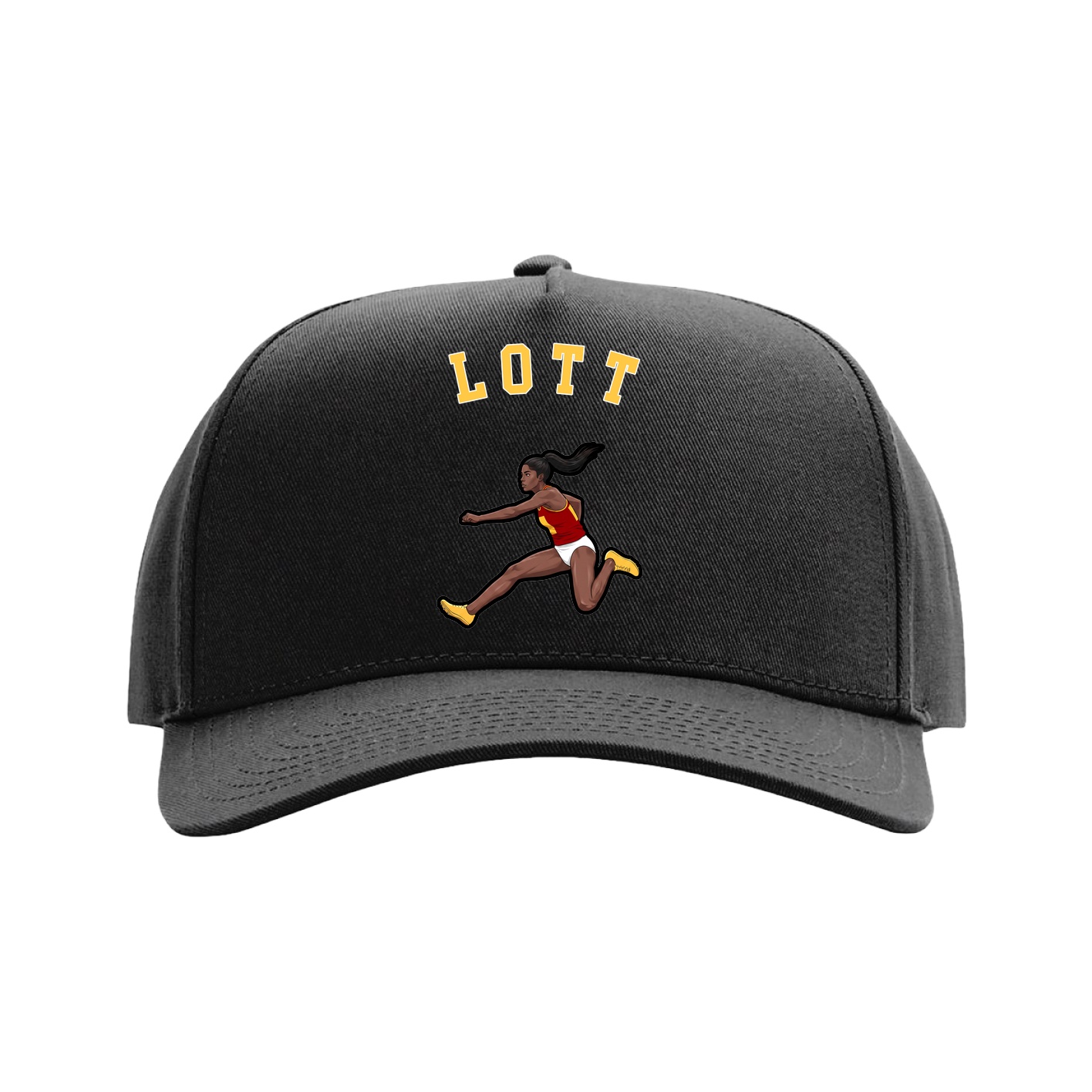 Full Fabric Five-Panel Champ Cap