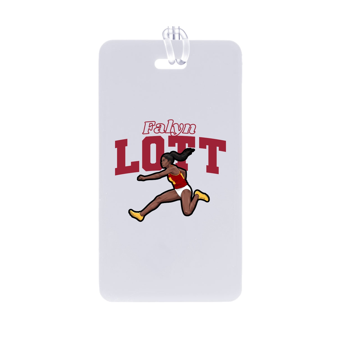 Bag Tag — Name Arch in Classic