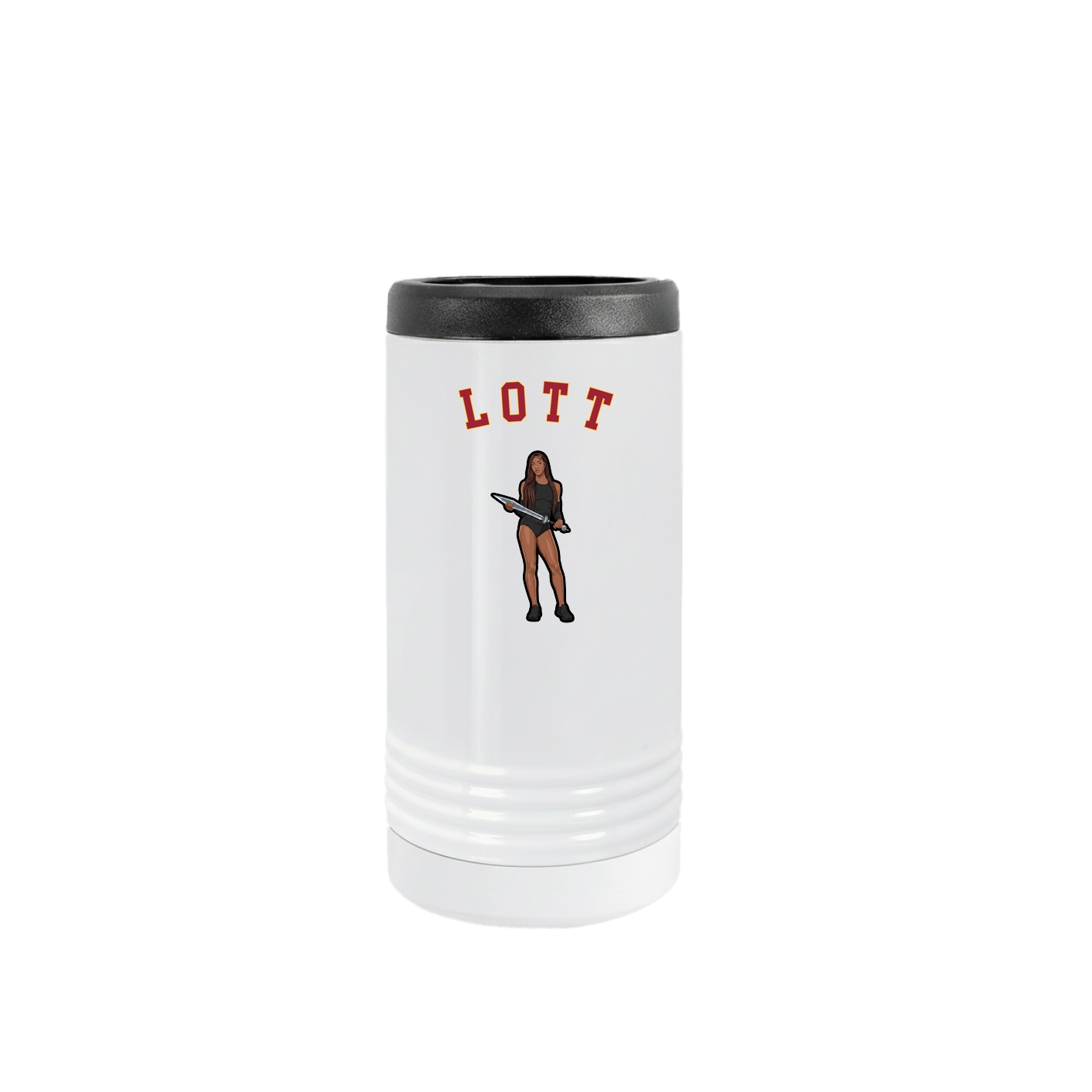 Slim Beverage Holder — Shirsey Arch in White