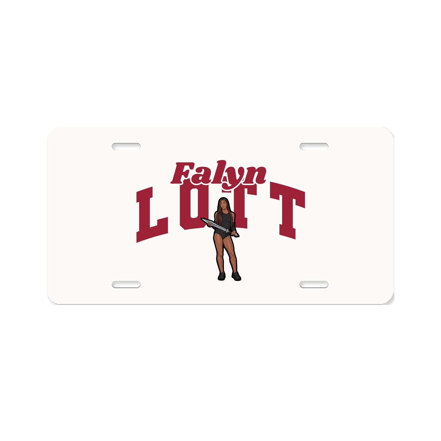 License Plate — Signature Arch in Classic