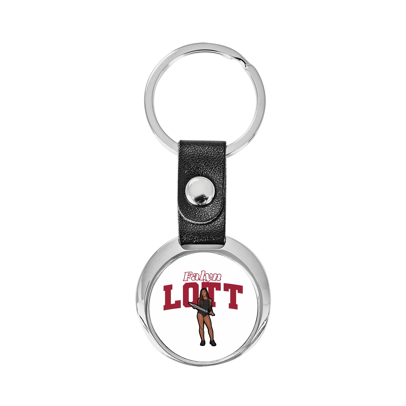 Key Chain — Name Arch in Classic