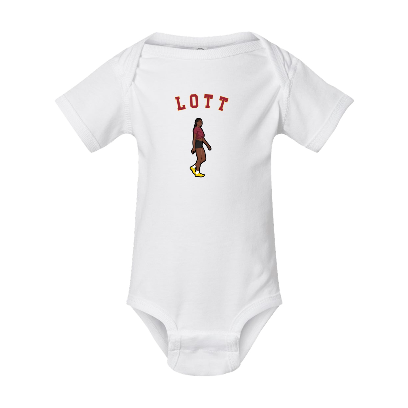Baby Onesie — Shirsey Arch in White