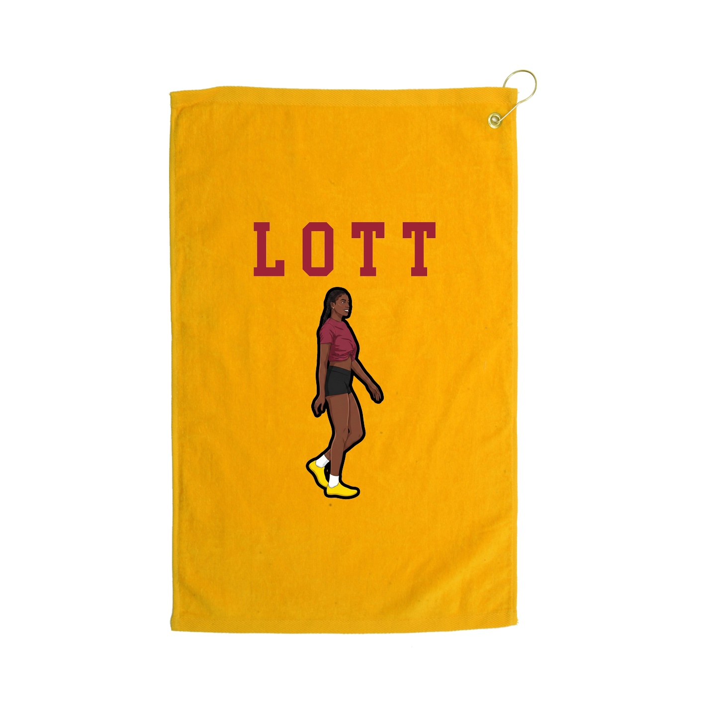 Golf Towel — Shirsey in Gold