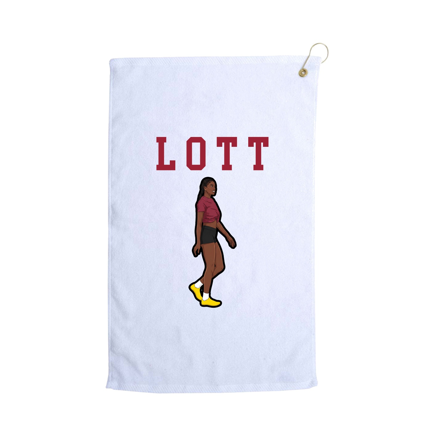 Golf Towel — Shirsey in White