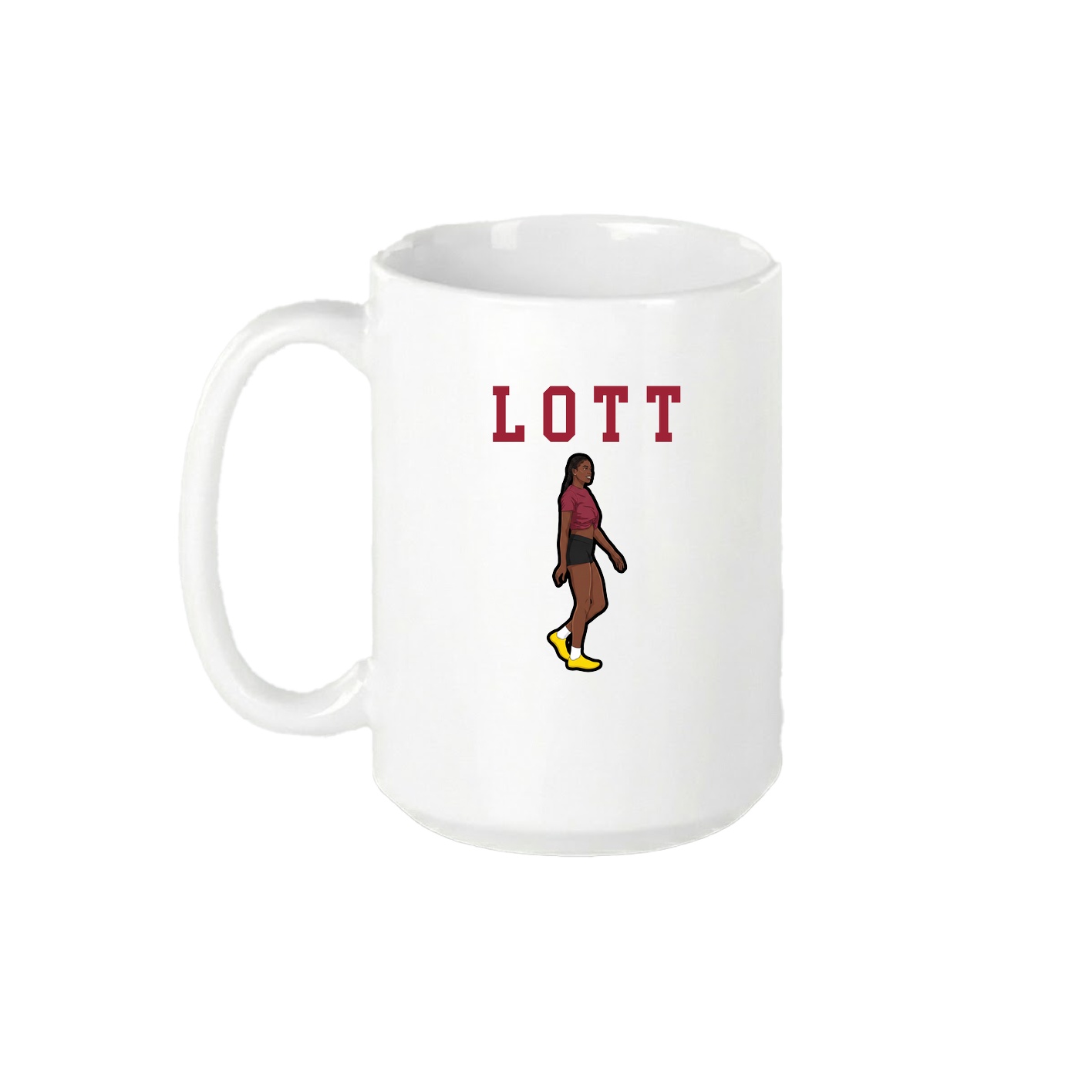 15oz Coffee Mug — Shirsey in White