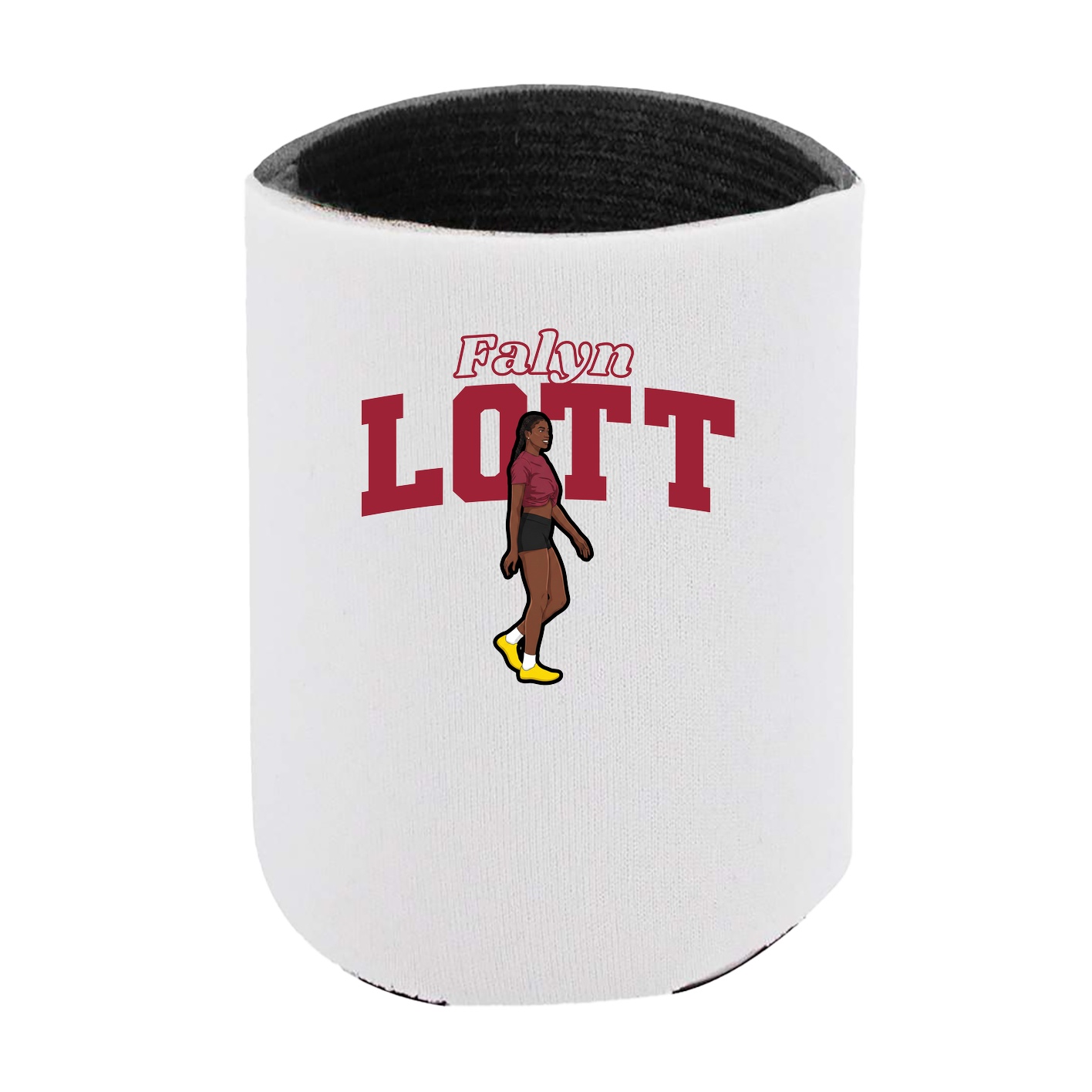 Can Holder — Name Arch in White