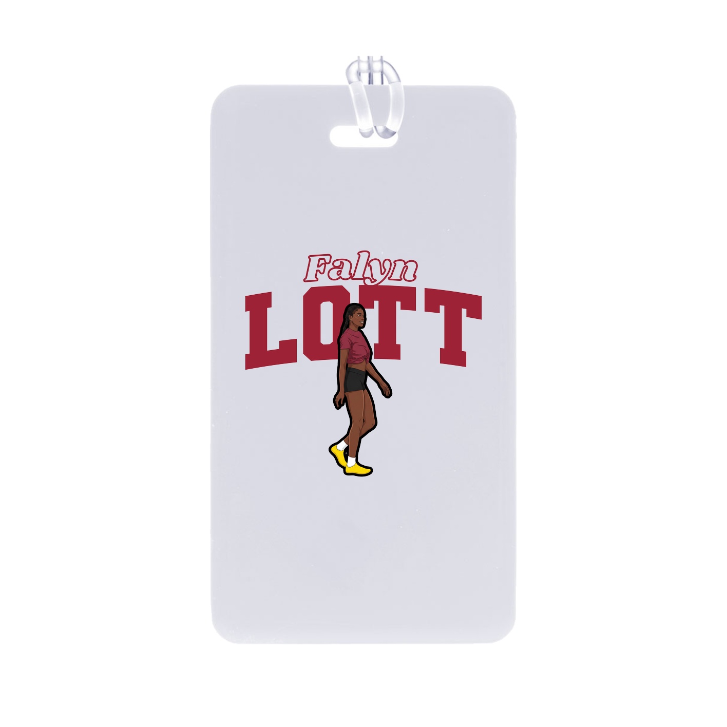 Bag Tag — Name Arch in Classic