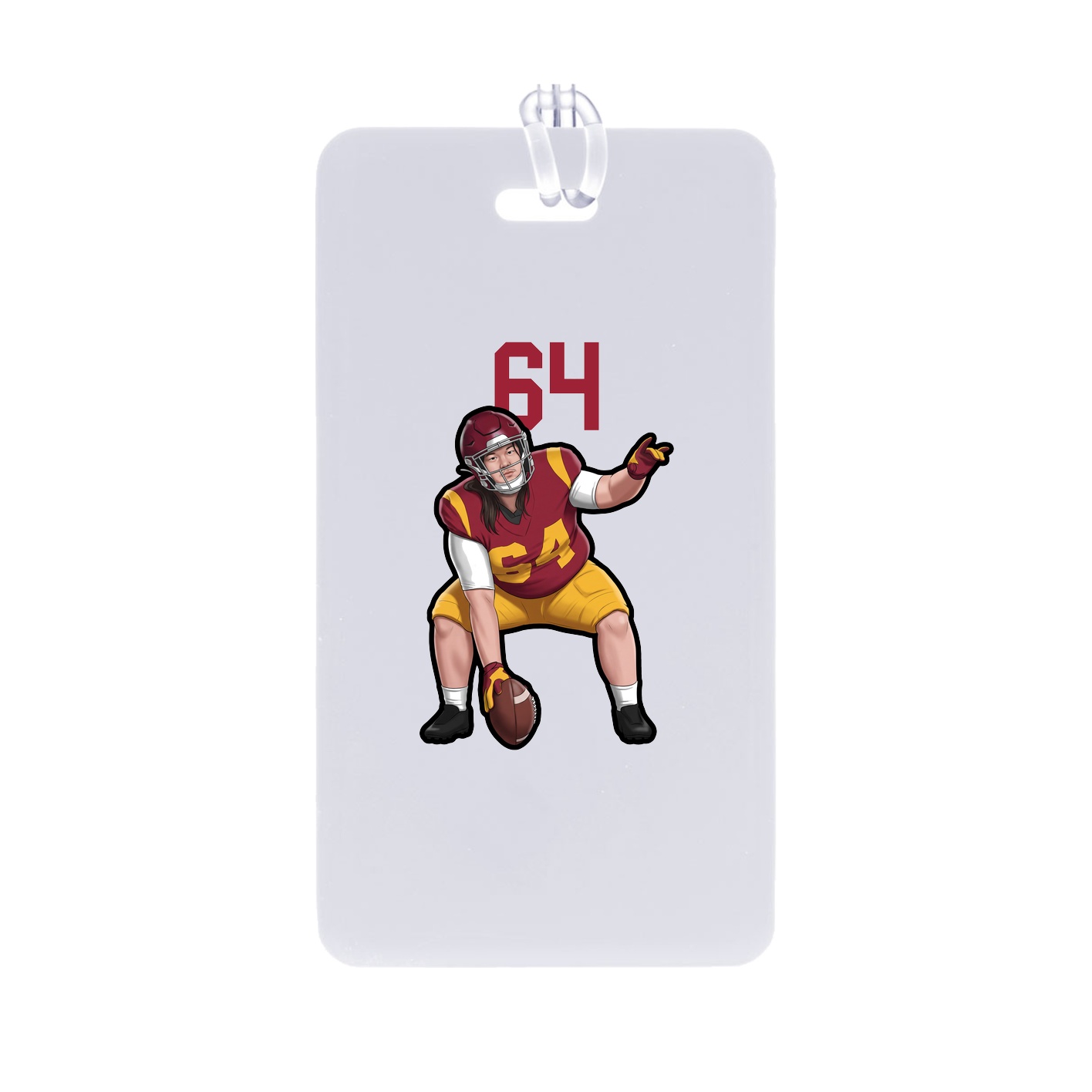 Bag Tag — Number Top in Classic