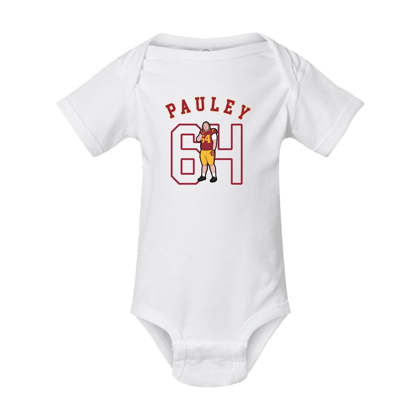 Baby Onesie — Shirsey Arch in White