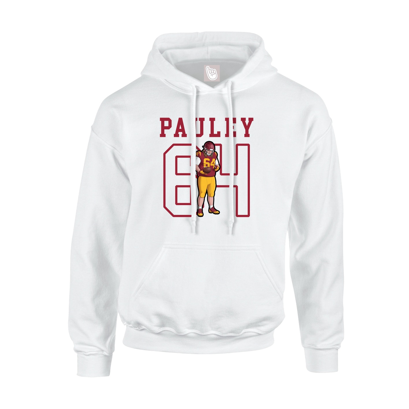 Youth Hoodie — Shirsey in White