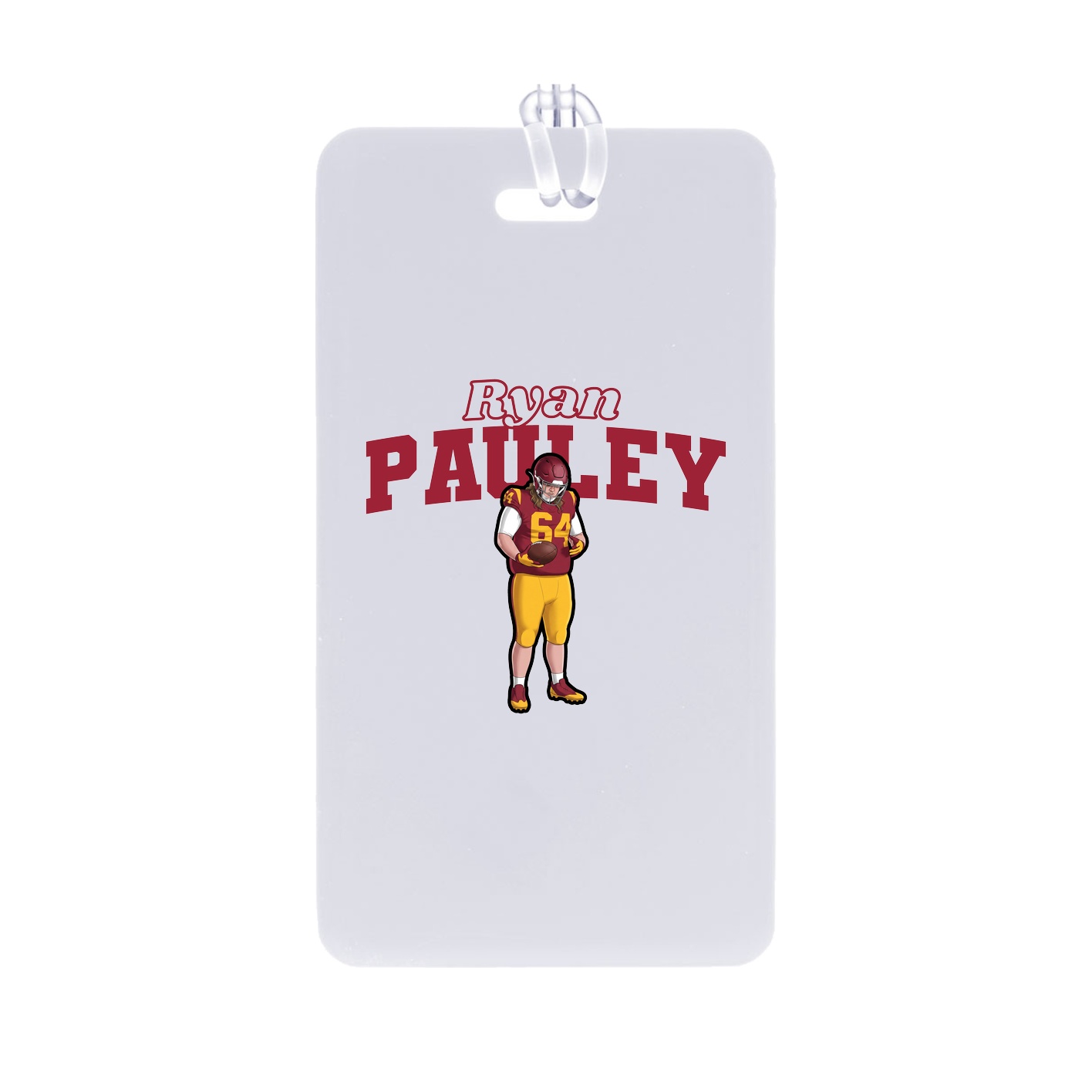 Bag Tag — Name Arch in Classic