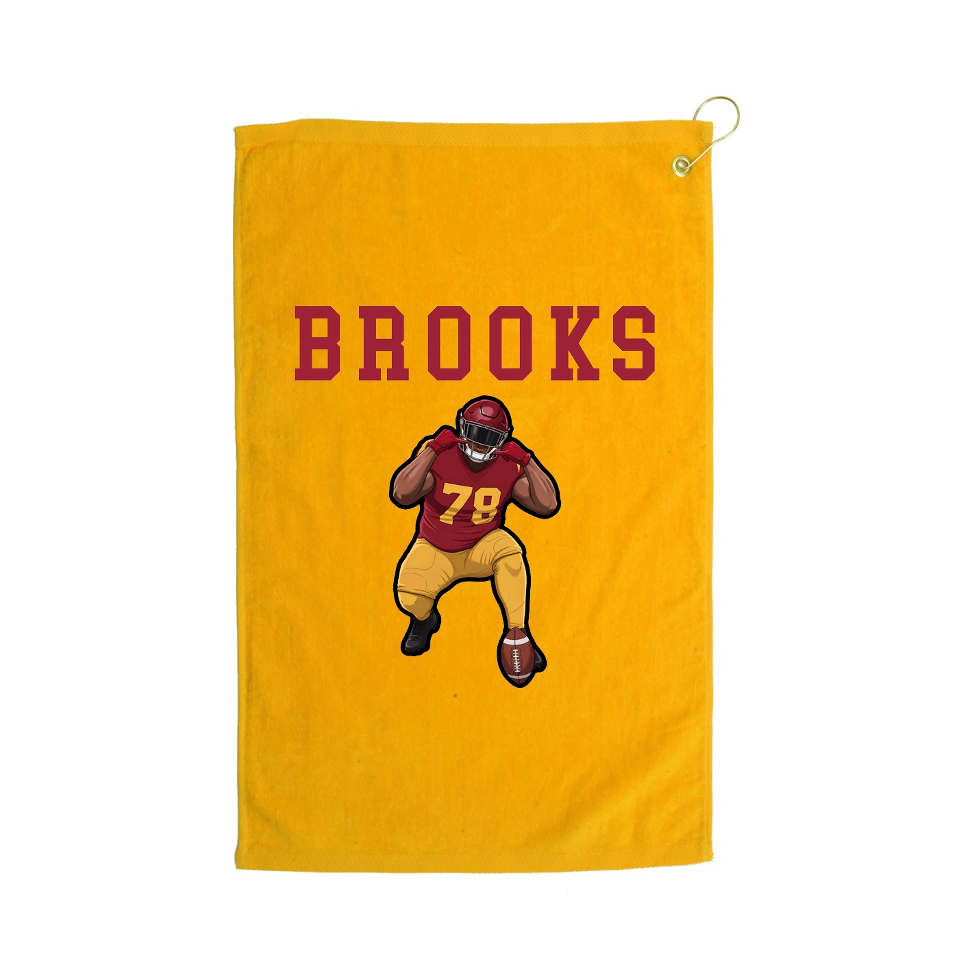 Golf Towel — Shirsey in Gold