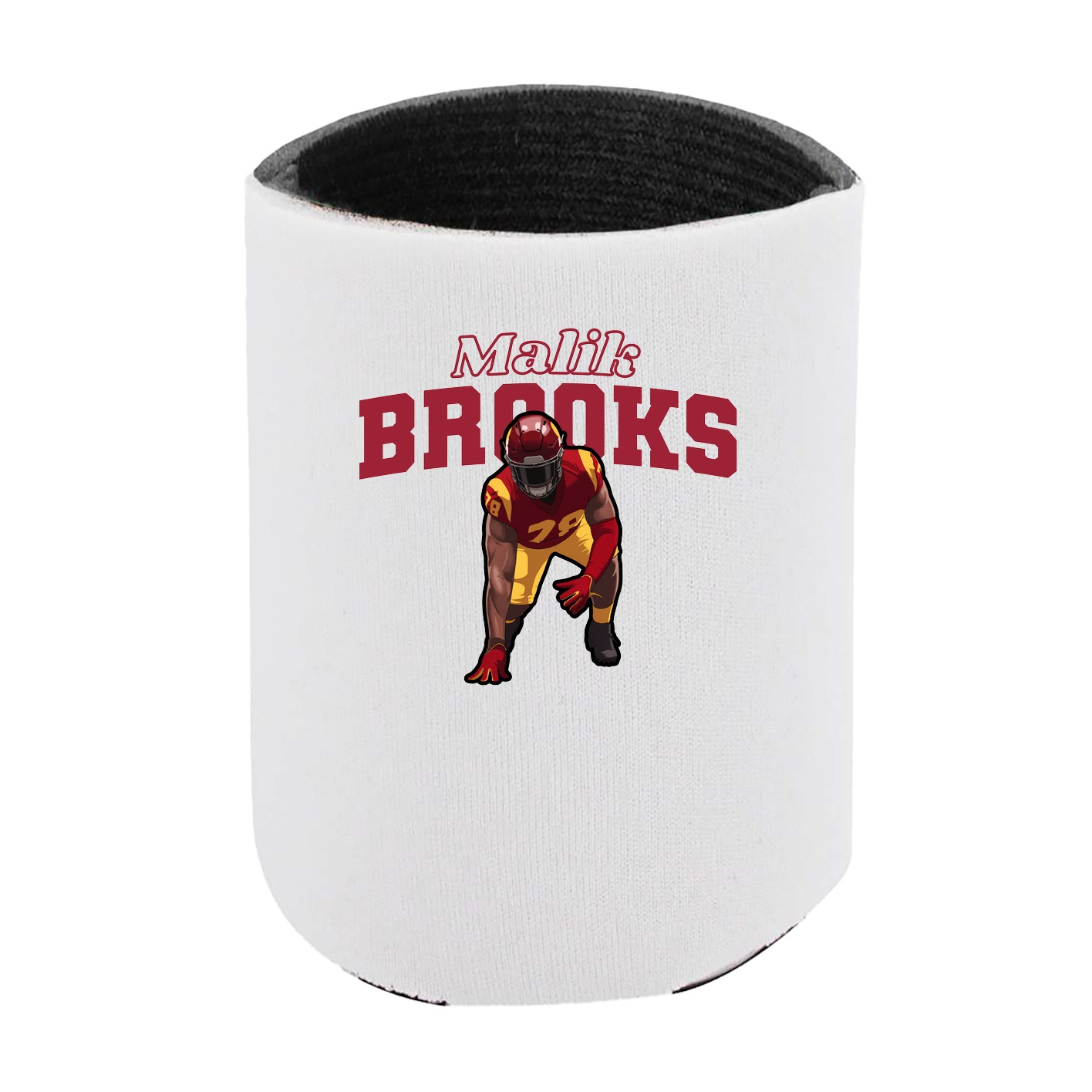 Can Holder — Name Arch in White