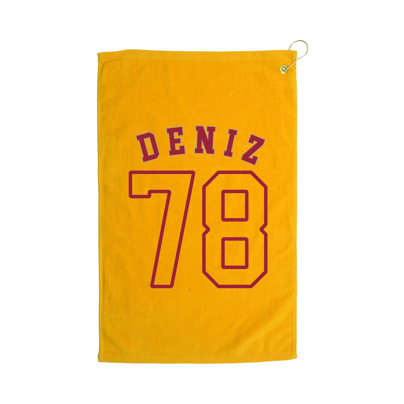Golf Towel — Shirsey Arch in Gold