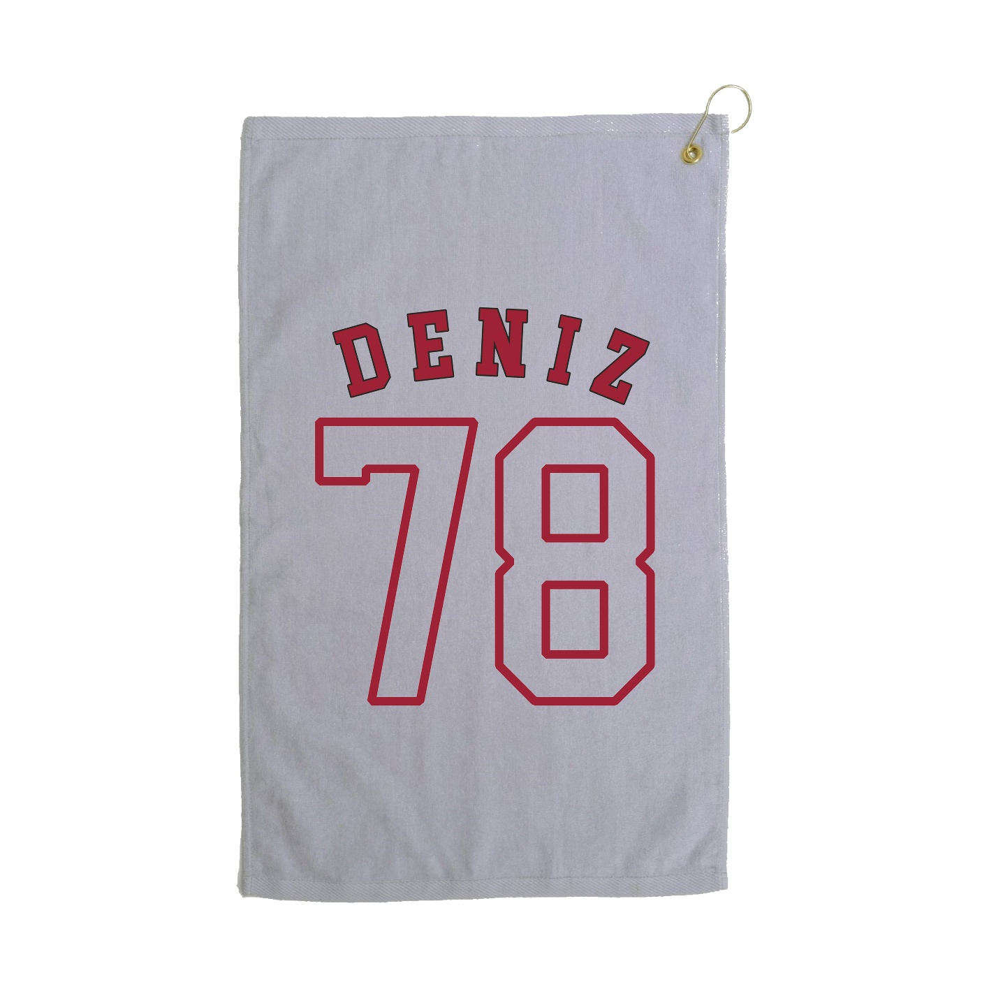 Golf Towel — Shirsey Arch in Grey