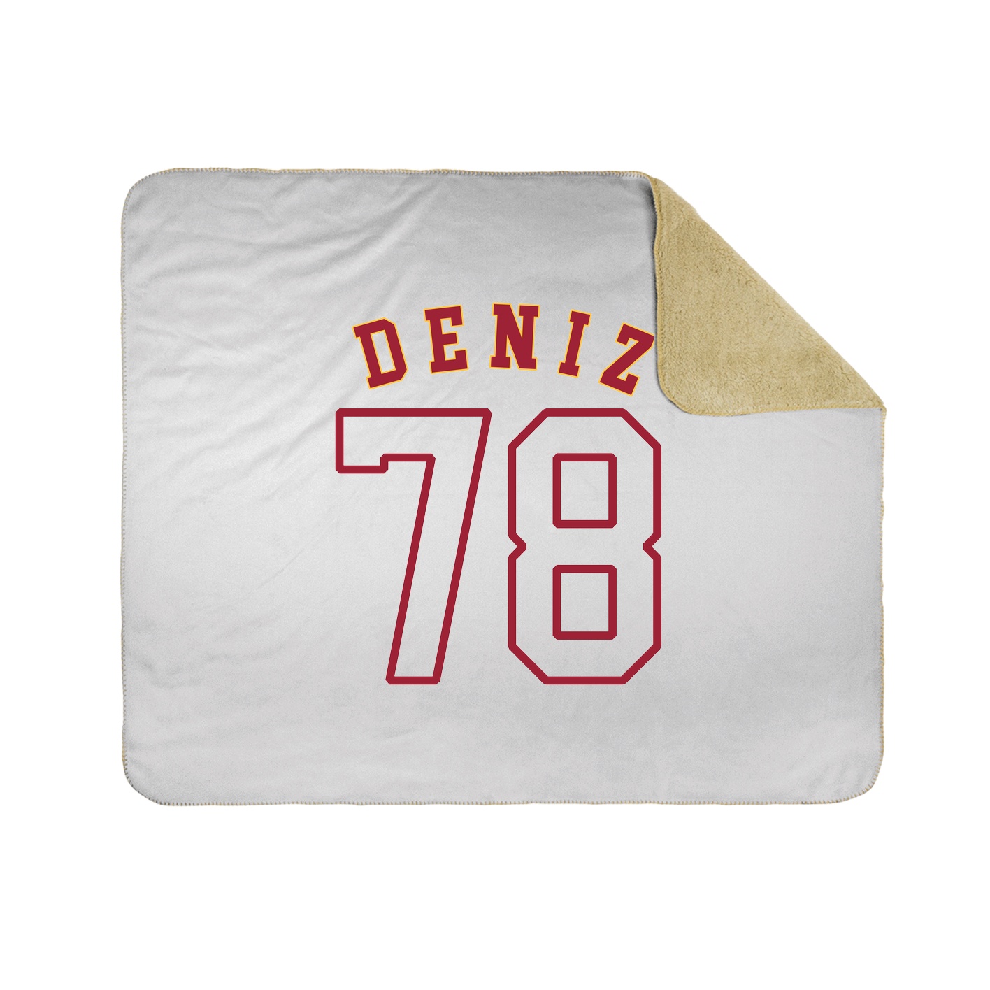 Throw Blanket — Shirsey Arch in White