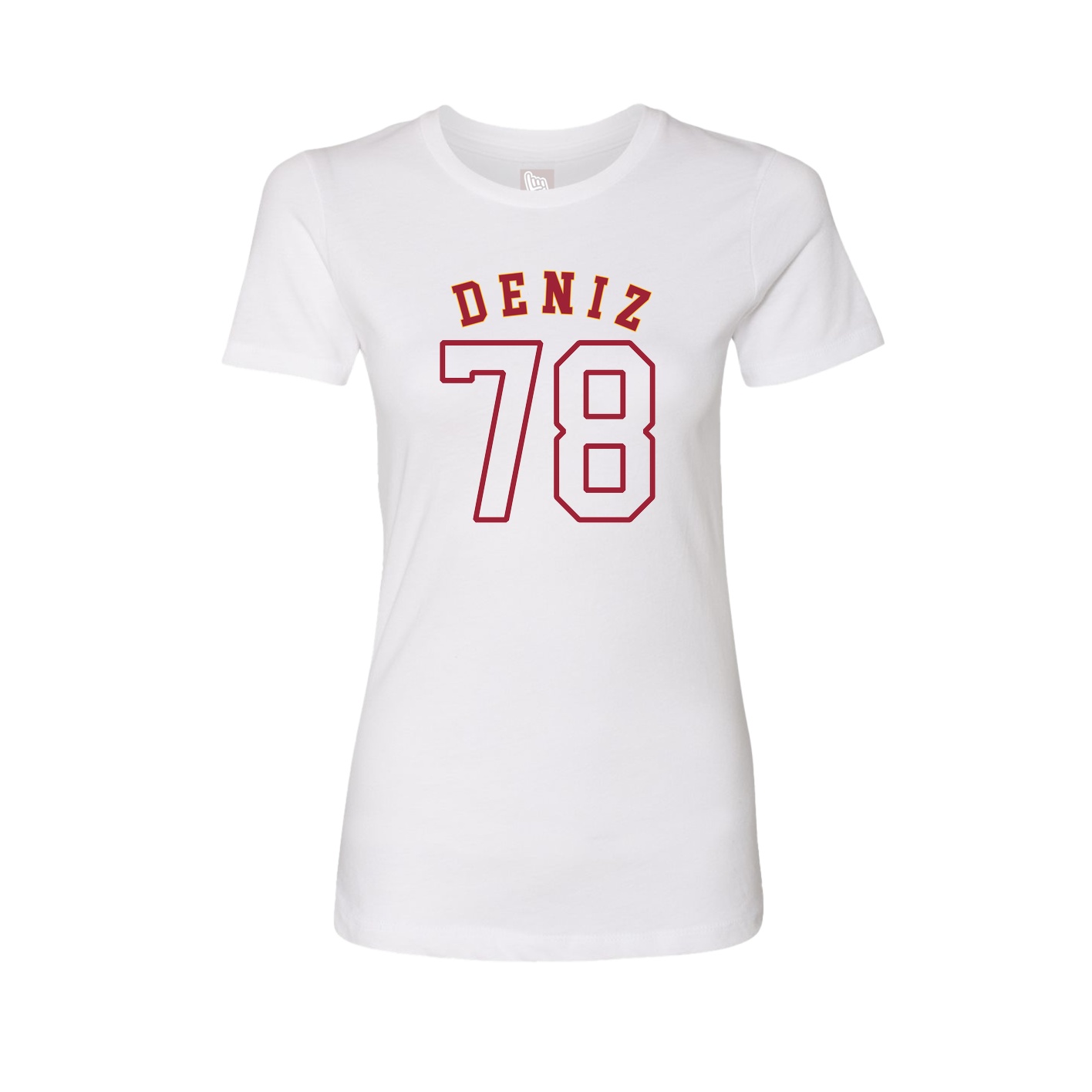 Womens Tee — Shirsey Arch in White