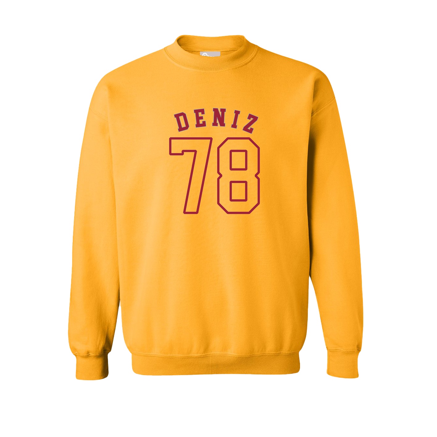 Fleece Crew — Shirsey Arch in Gold