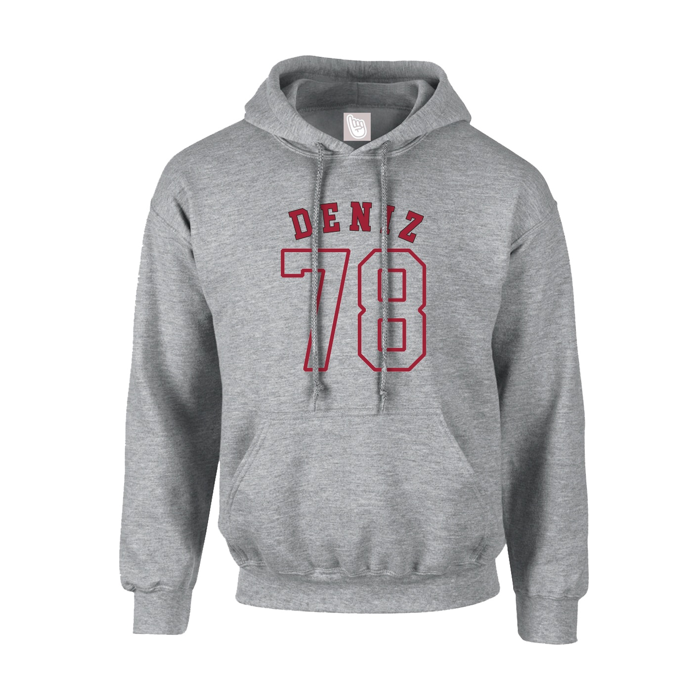 Youth Hoodie — Shirsey Arch in Grey