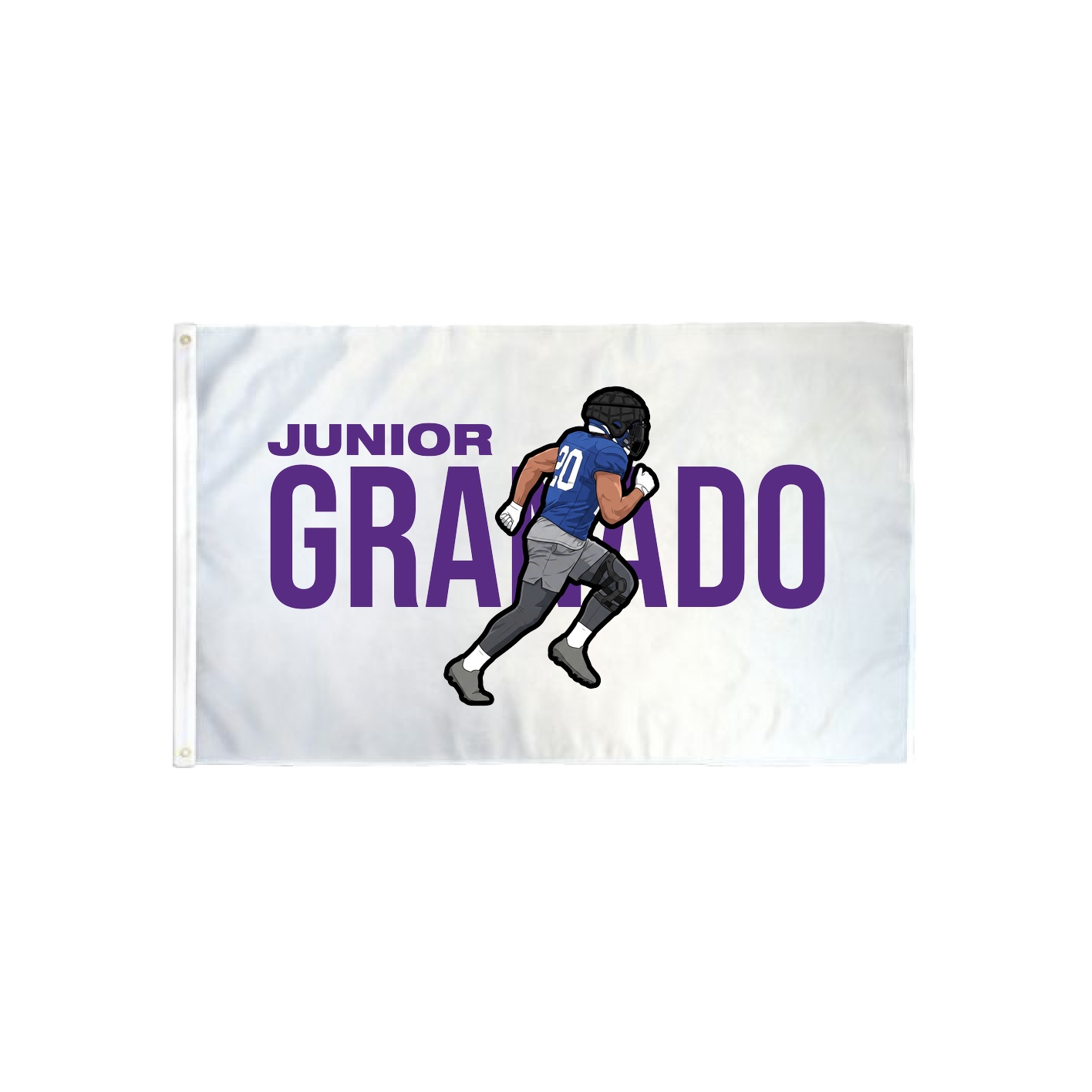 3x5 Flag — Player Name in Classic
