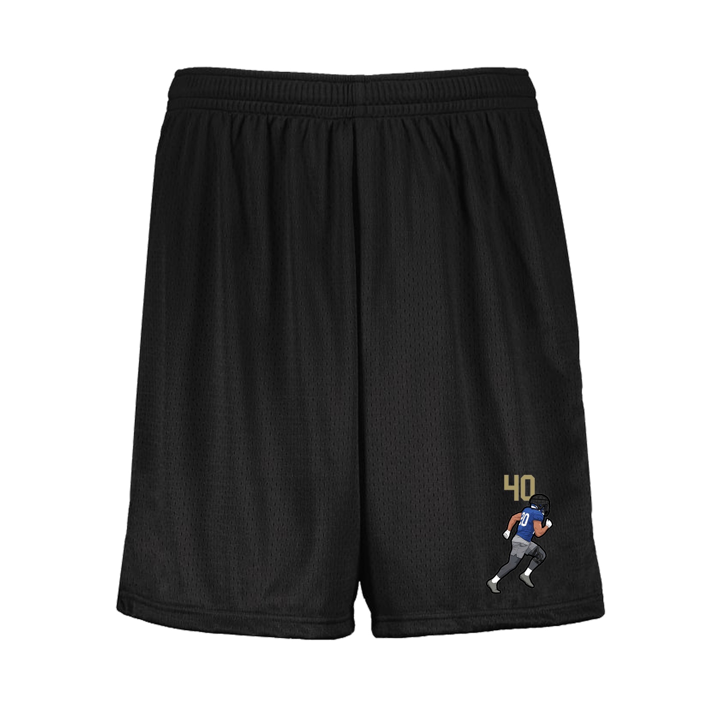 Shorts — Number Top in Black