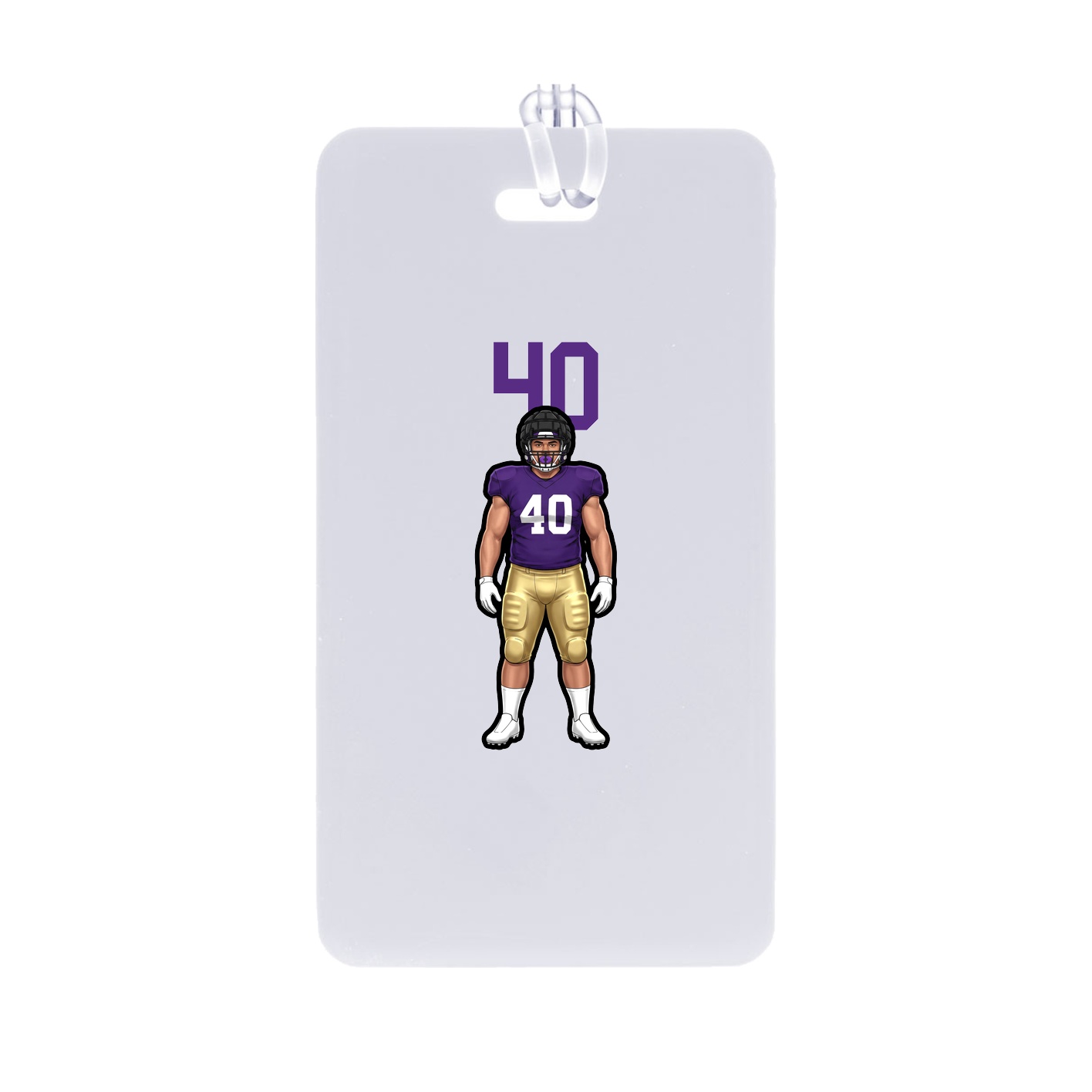 Bag Tag — Number Top in Classic