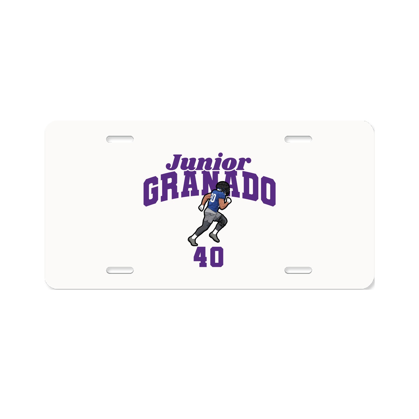 License Plate — Signature Arch in Classic