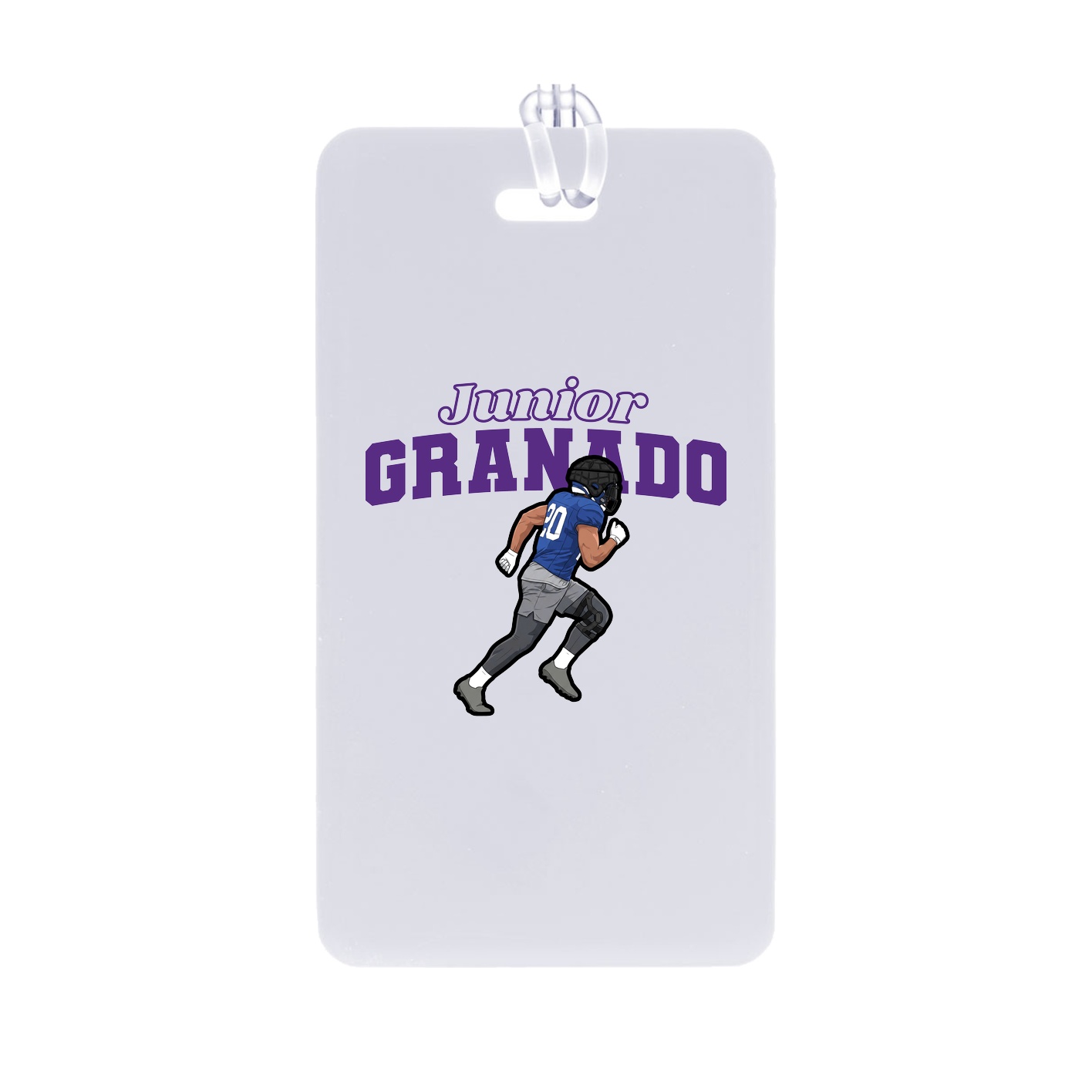 Bag Tag — Name Arch in Classic