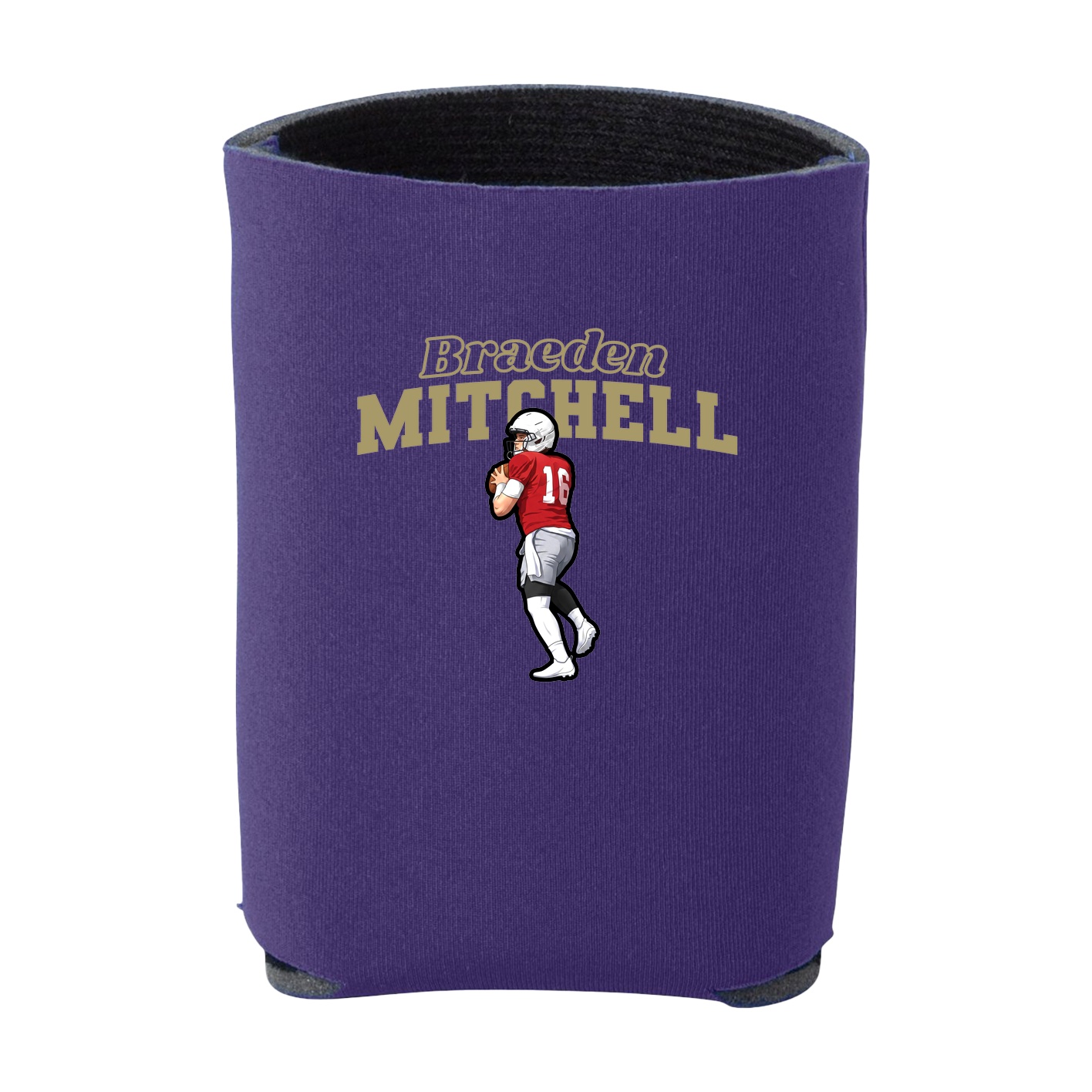 Can Holder — Name Arch in Purple