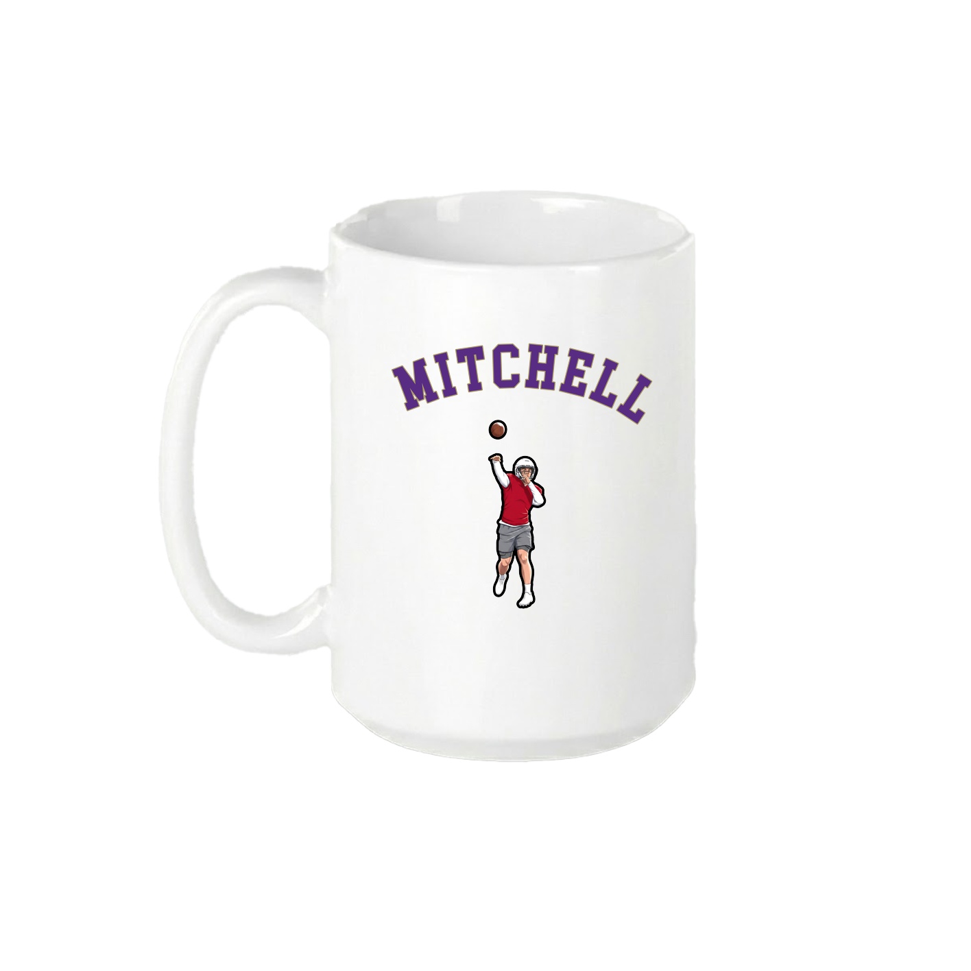 15oz Coffee Mug — Shirsey Arch in White