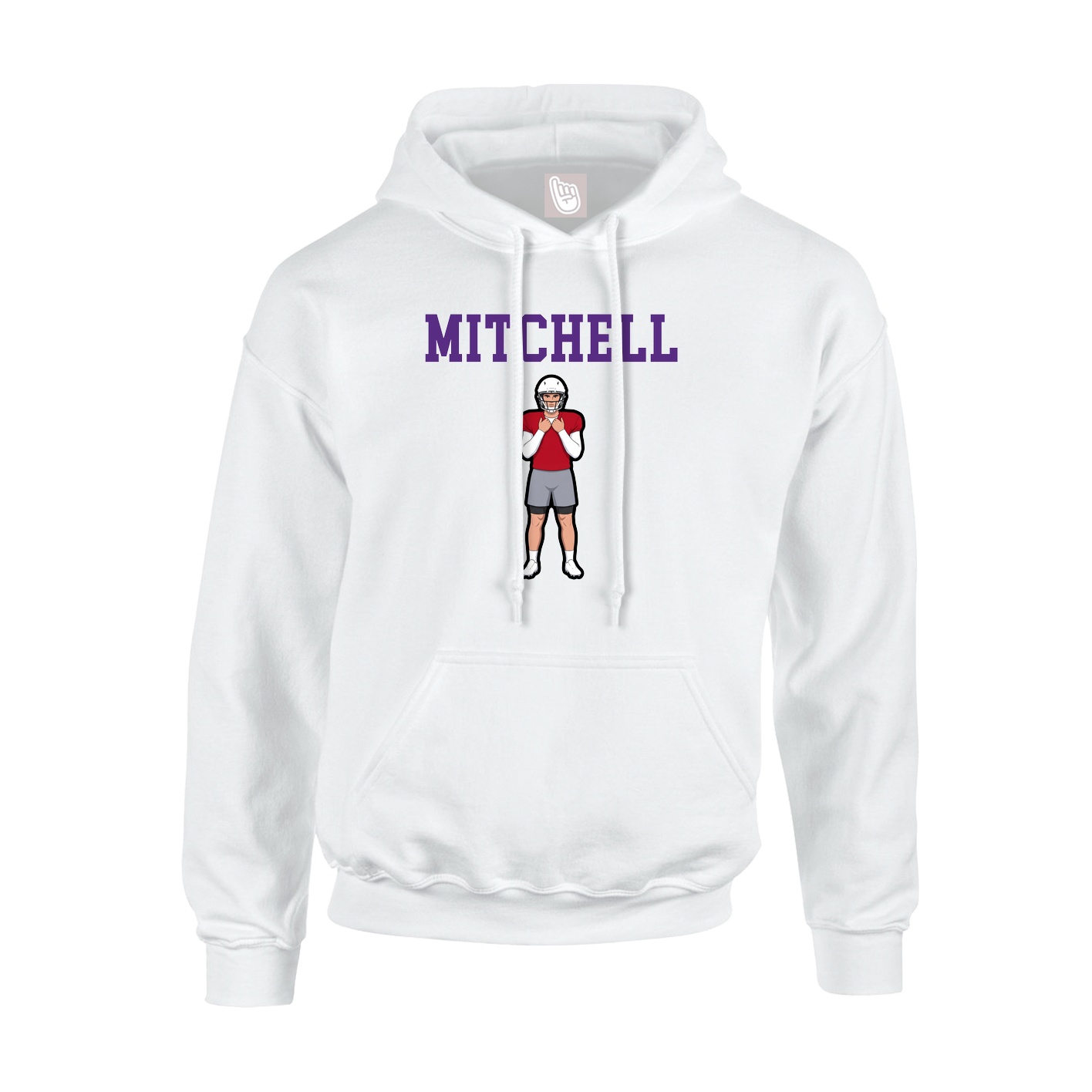 Youth Hoodie — Shirsey in White