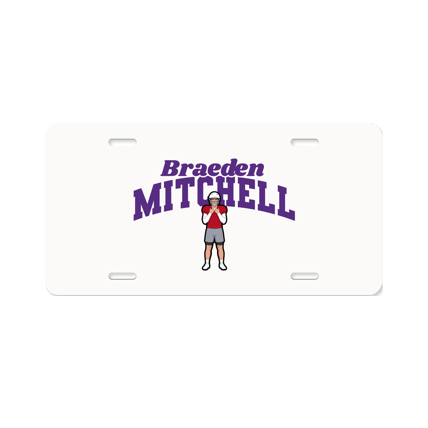License Plate — Signature Arch in Classic