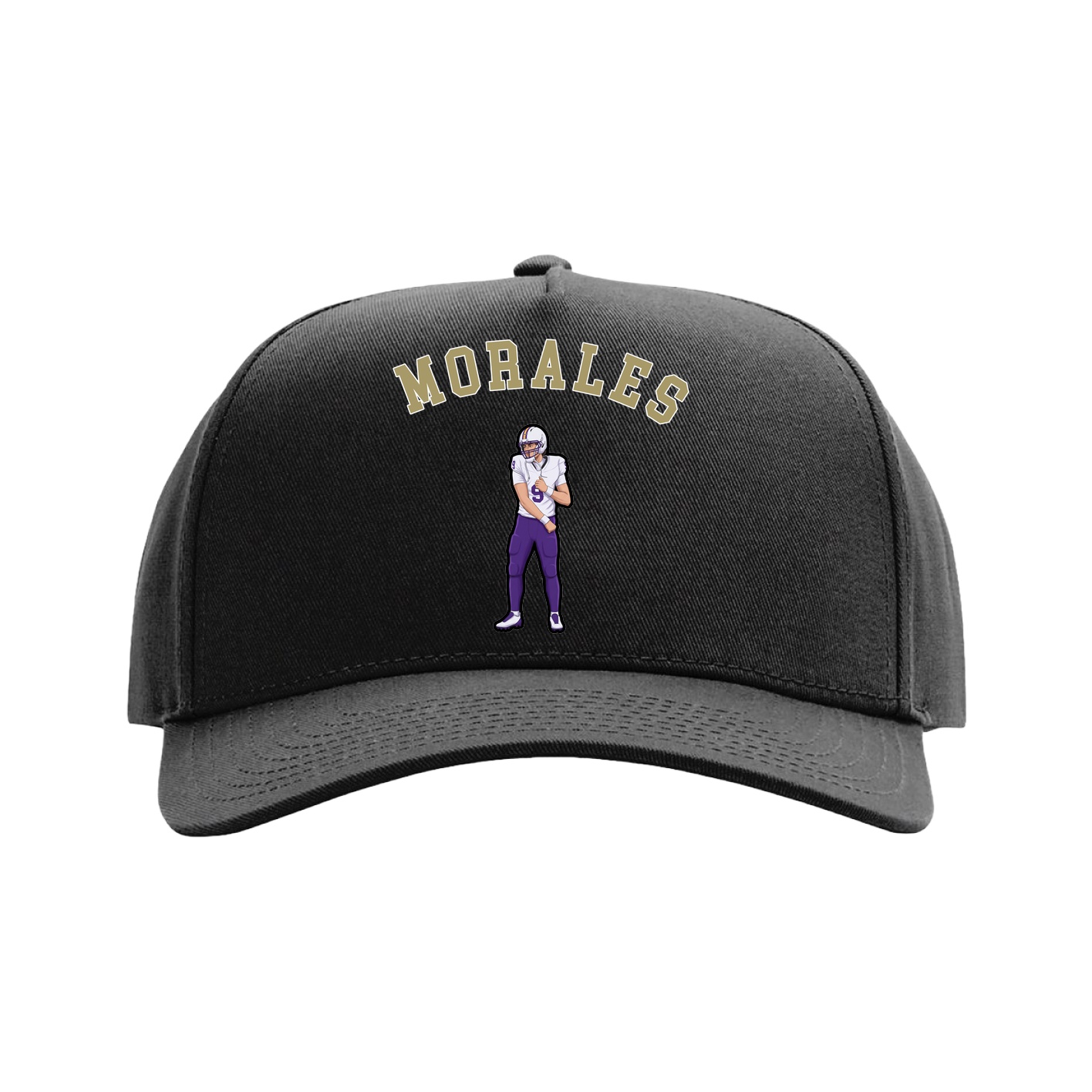Full Fabric Five-Panel Champ Cap