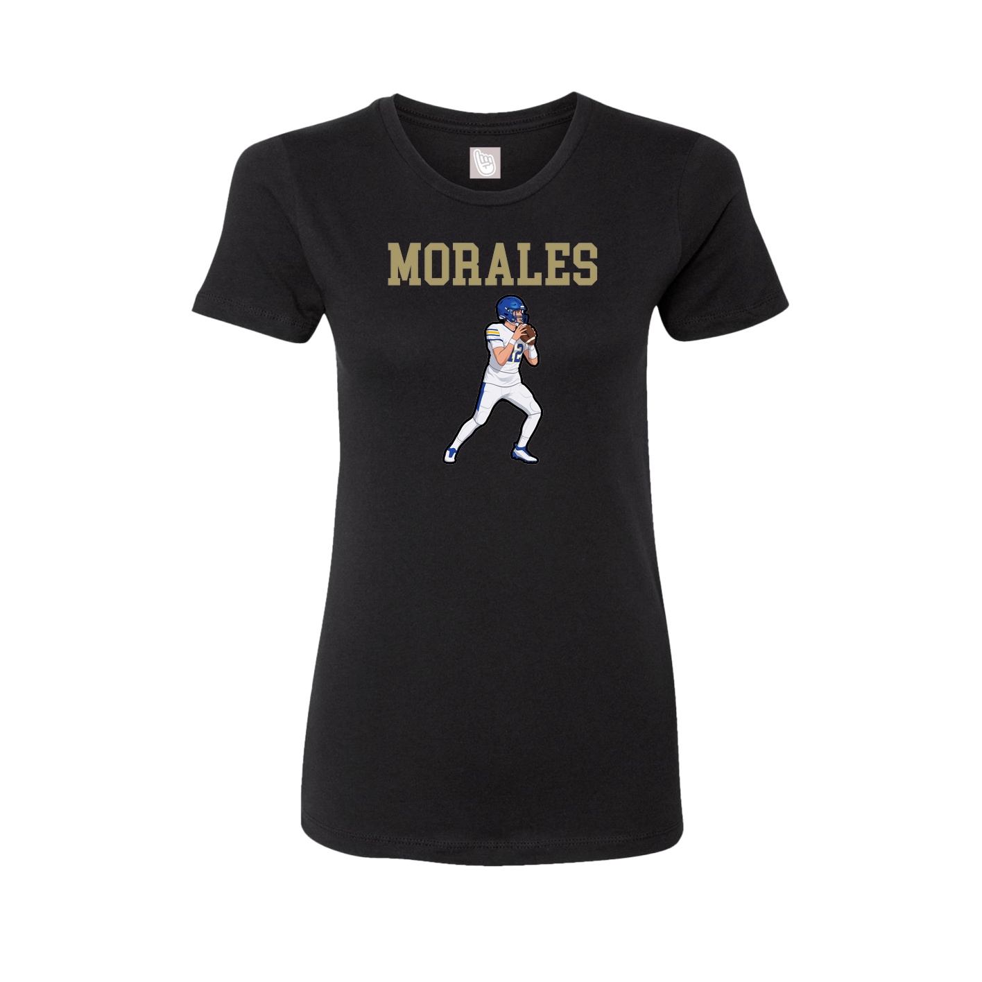 Fitted Women's Tee — Shirsey in Black