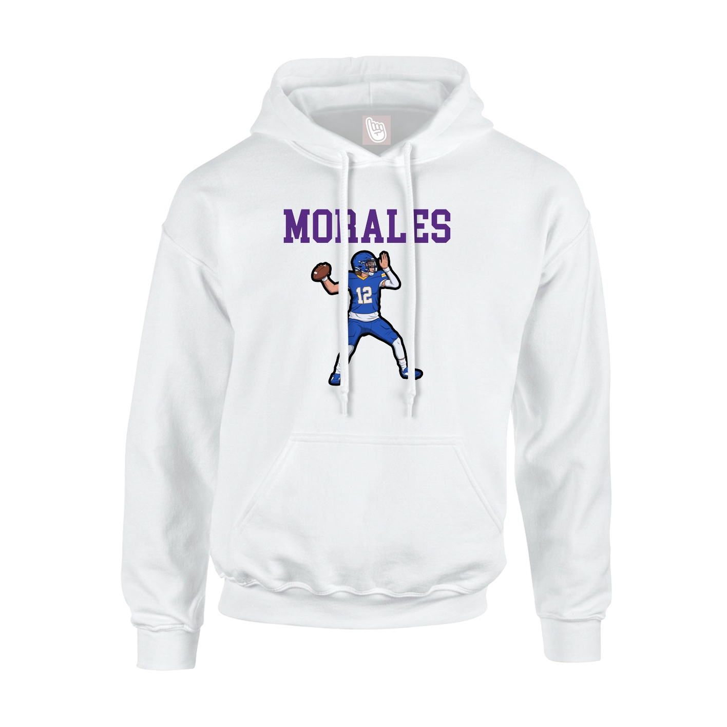 Youth Hoodie — Shirsey in White