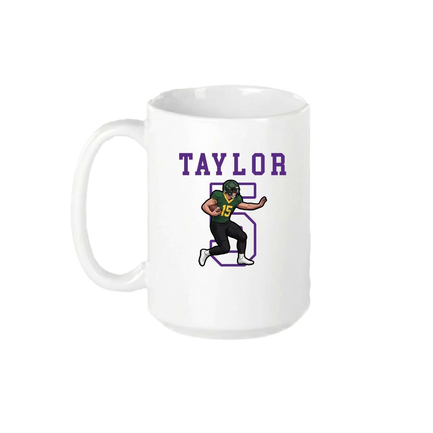 15oz Coffee Mug — Shirsey in White
