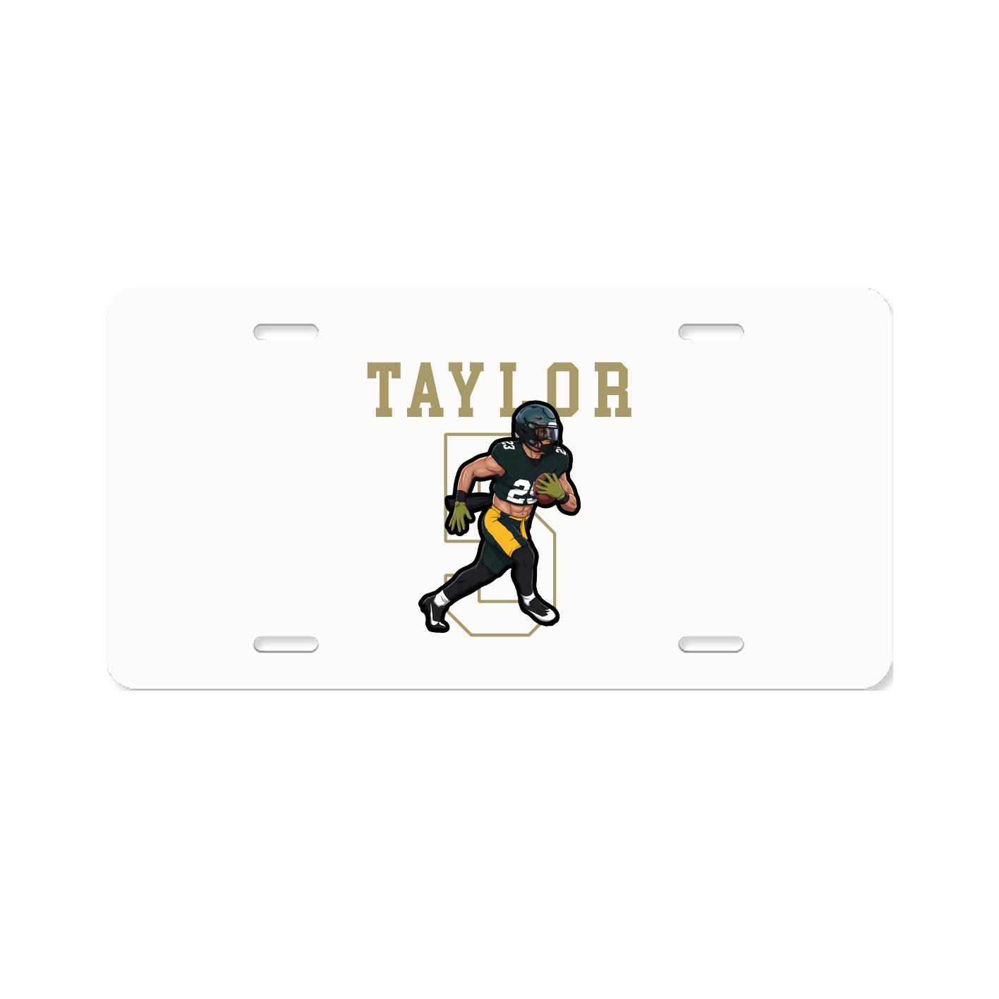 License Plate — Shirsey in Classic
