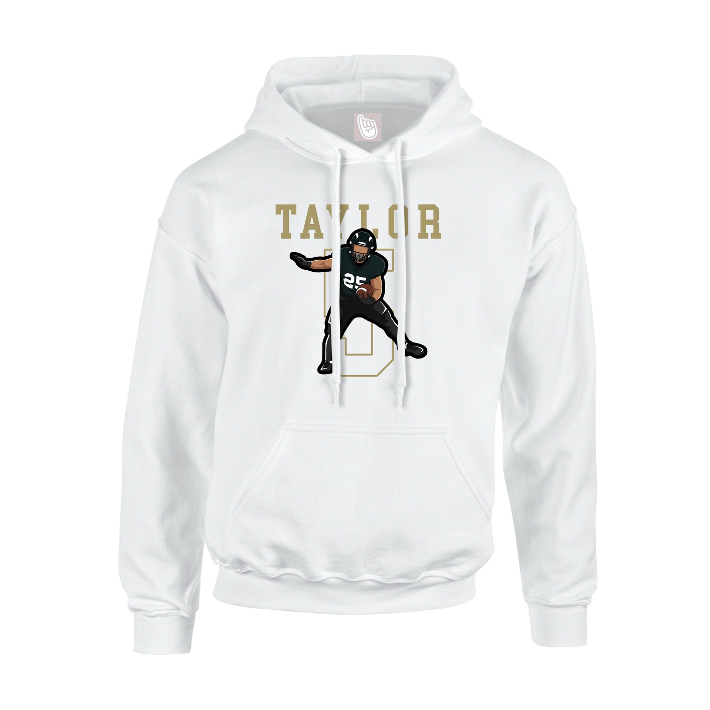 Hoodie — Shirsey in White