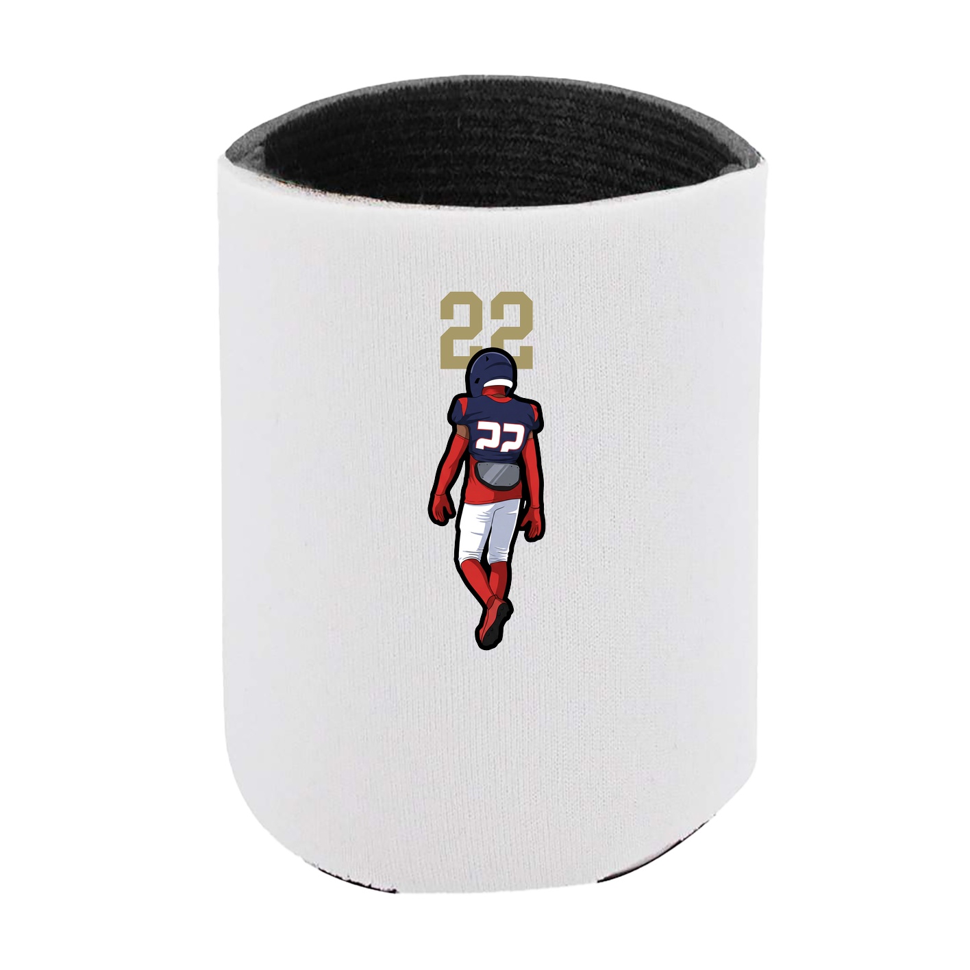 Can Holder — Number Top in White