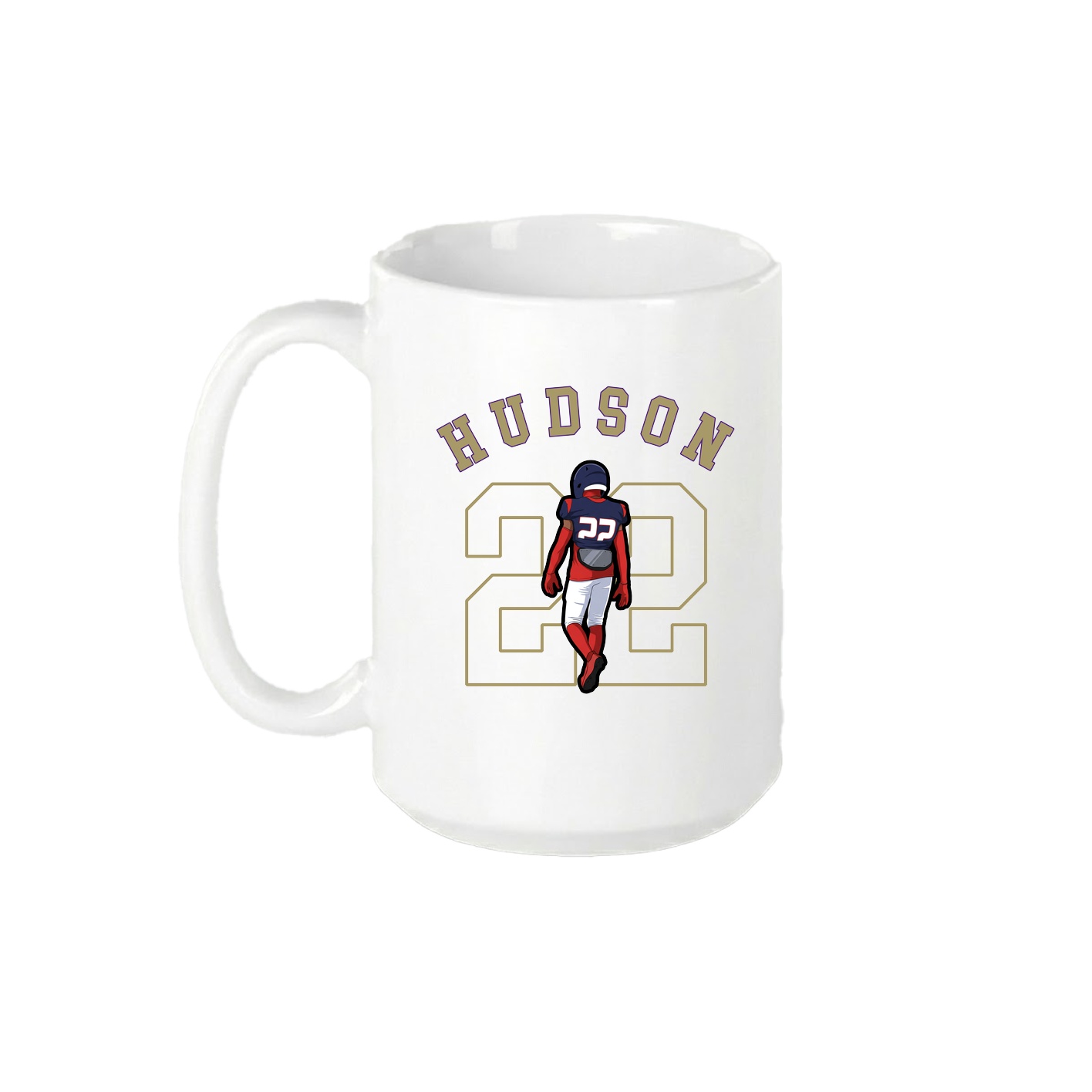 15oz Coffee Mug — Shirsey Arch in White