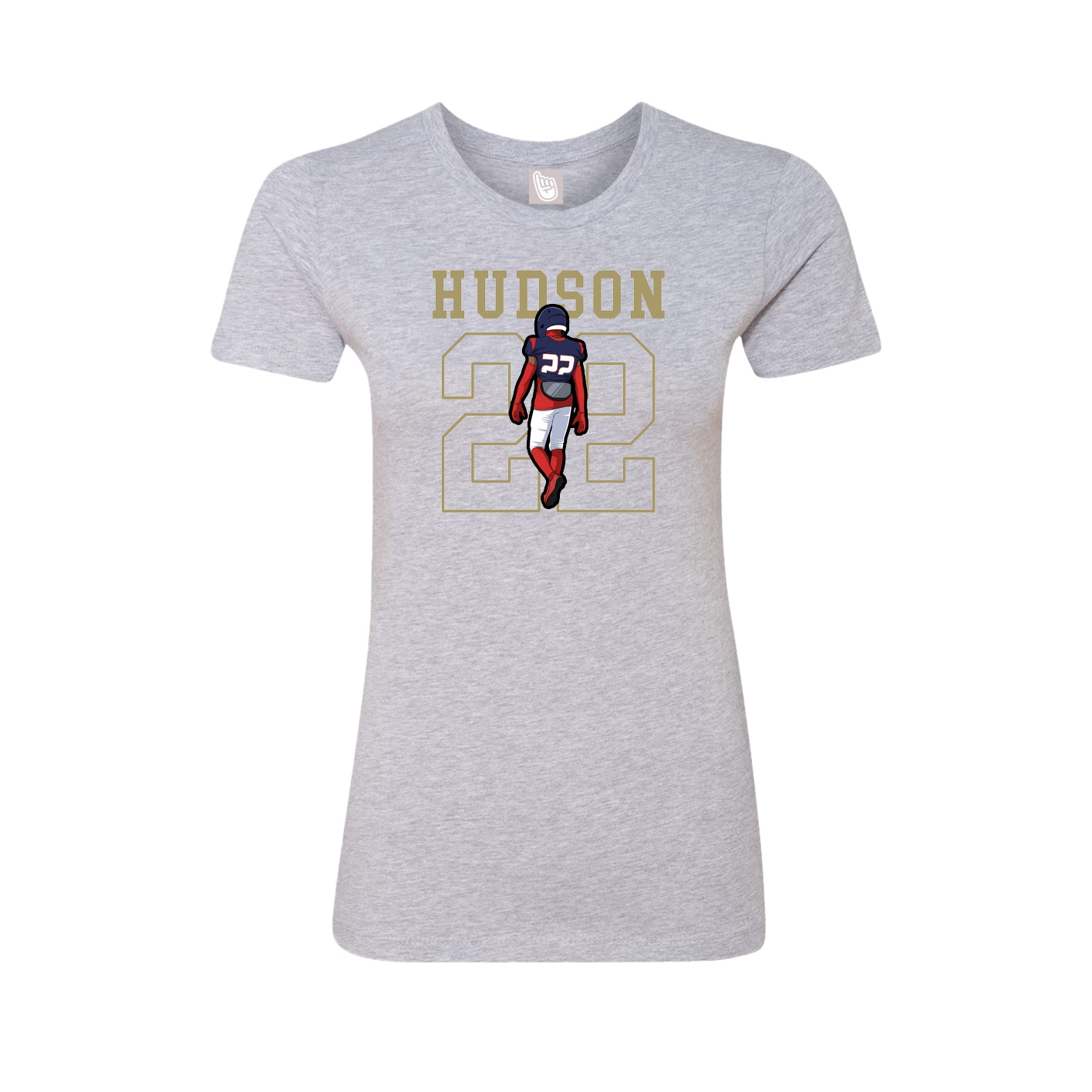 Fitted Women's Tee — Shirsey in Grey