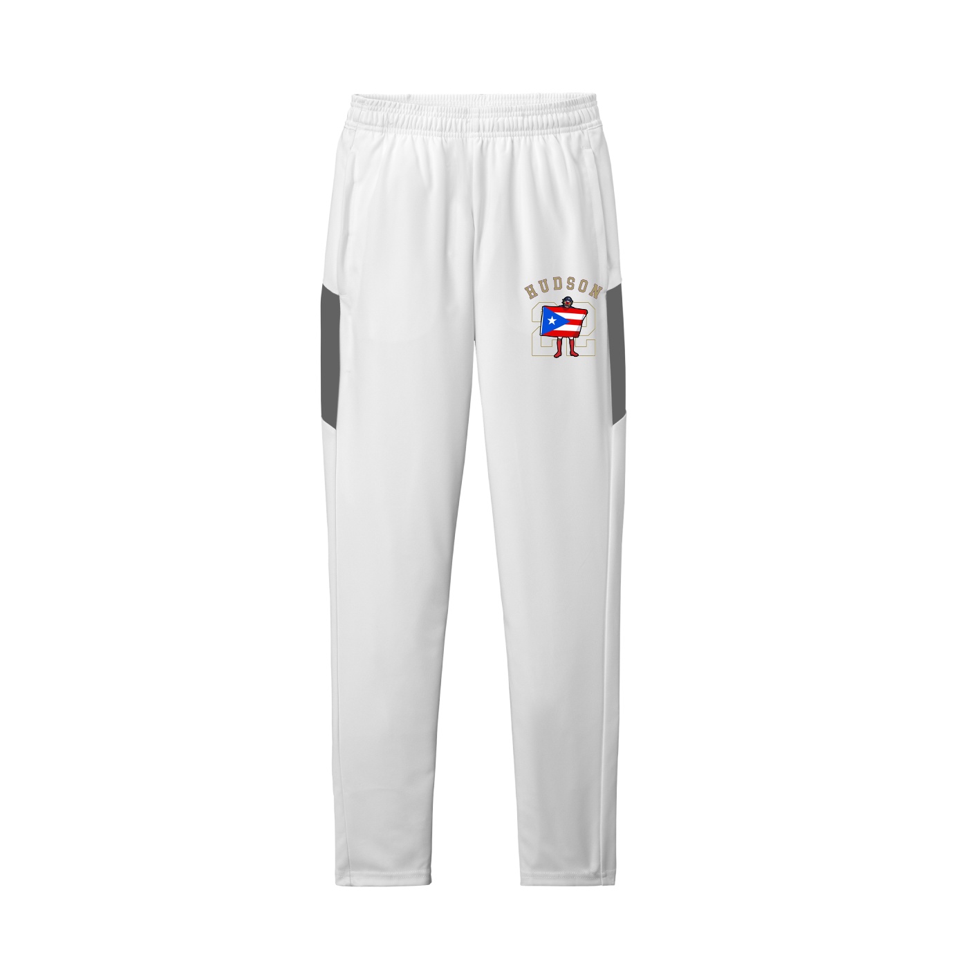 Team Travel Pant — Shirsey Arch in White/Grey