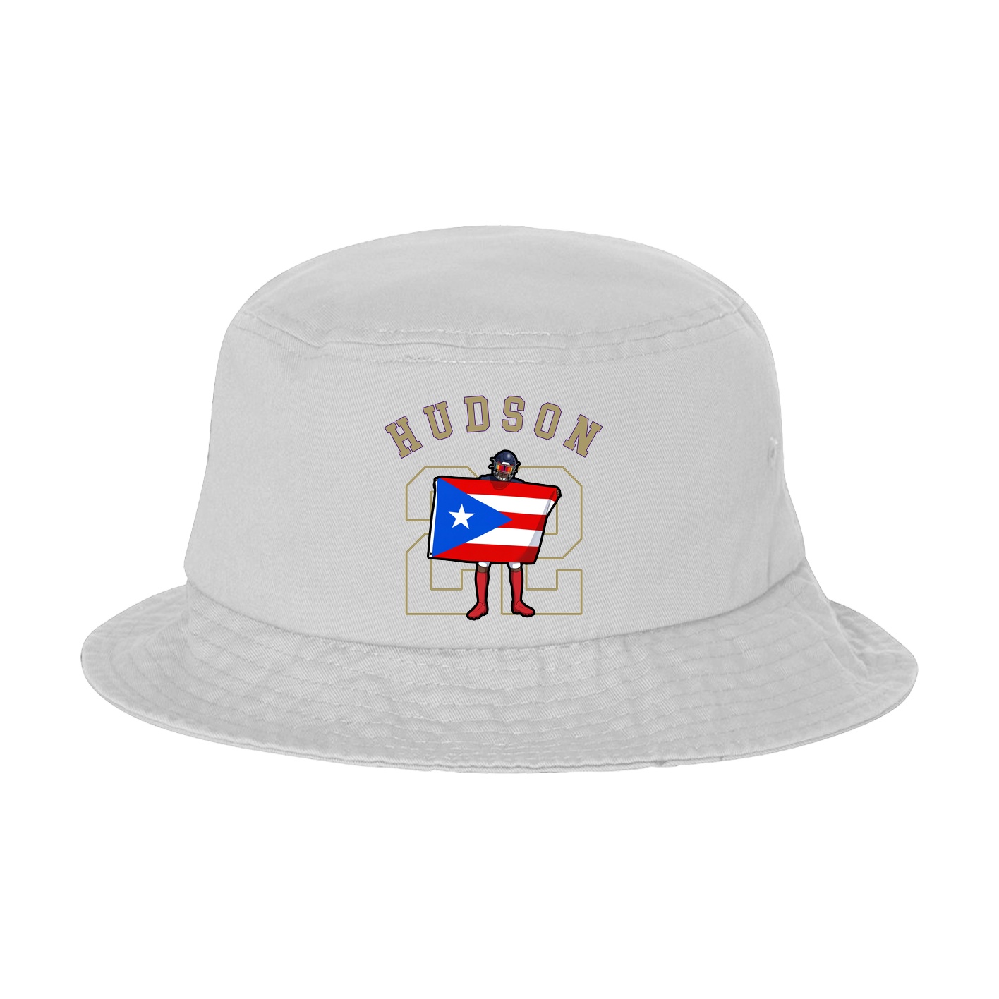 Bucket Cap — Shirsey Arch in White
