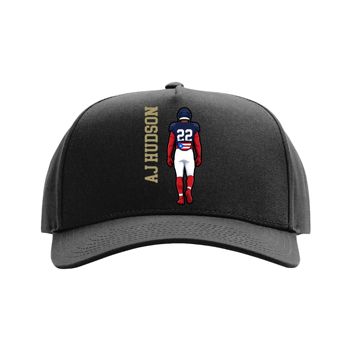 Full Fabric Five-Panel Champ Cap
