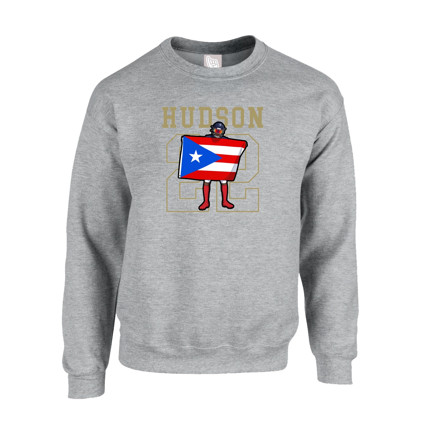 Fleece Crew — Shirsey in Grey