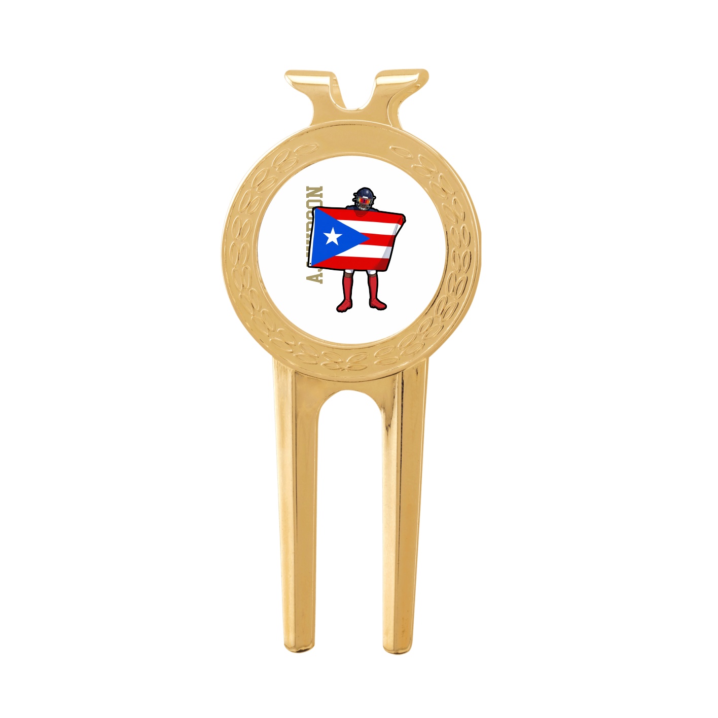 Divot Tool with Ball Marker — Name Vertical in Classic