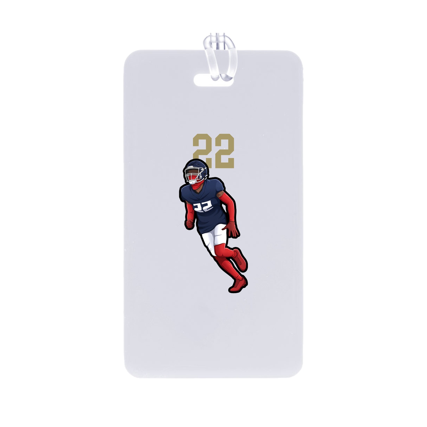 Bag Tag — Number Top in Classic