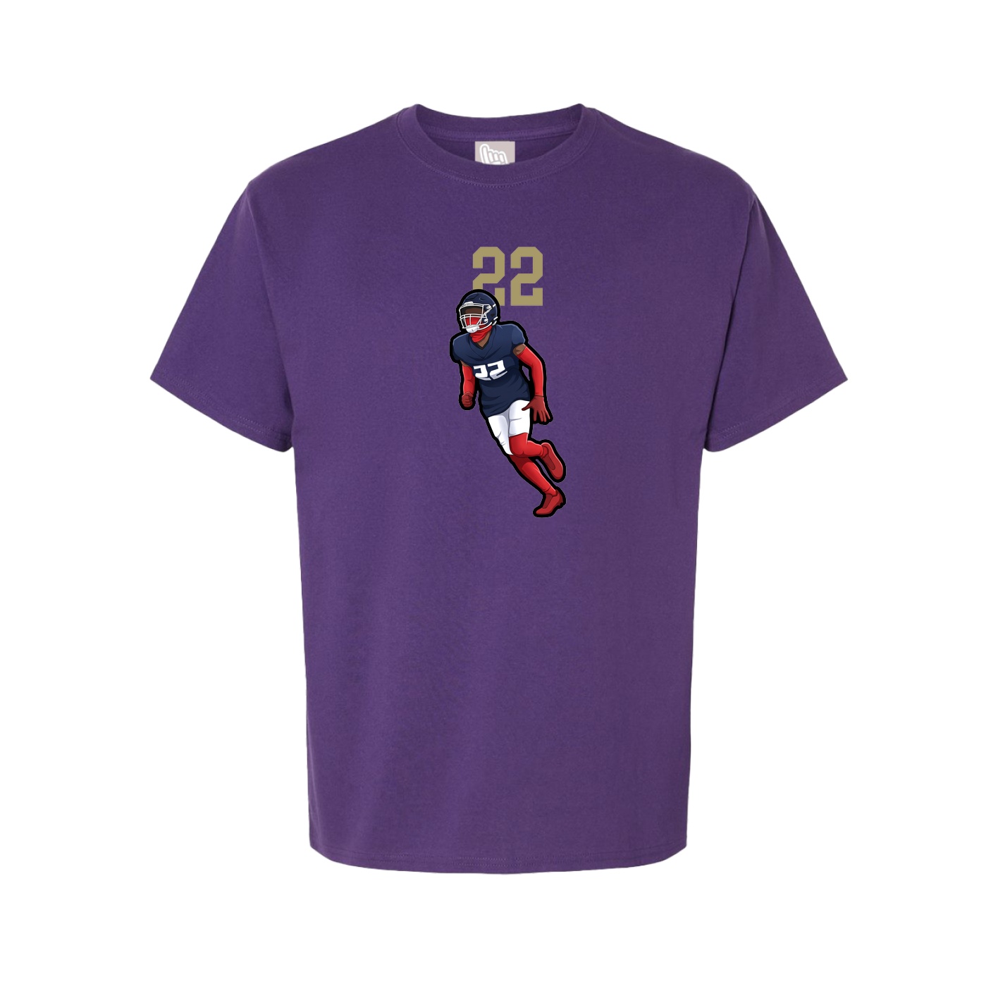 Tee — Number Top in Purple