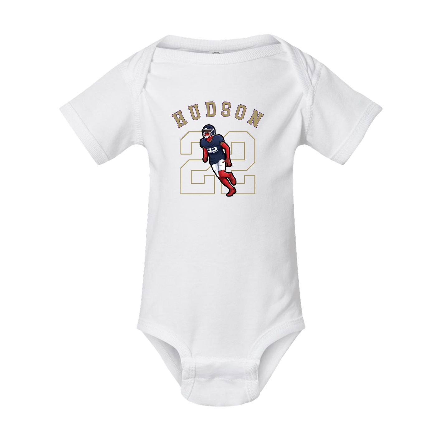 Baby Onesie — Shirsey Arch in White