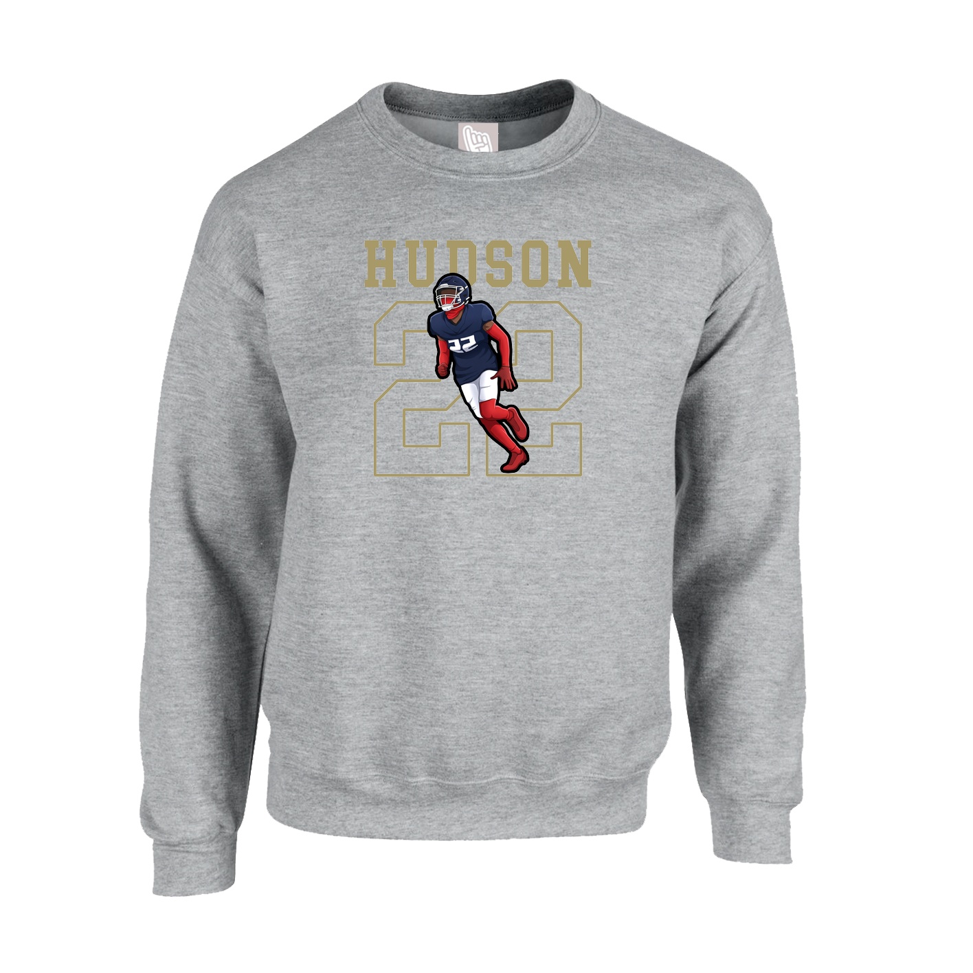 Fleece Crew — Shirsey in Grey